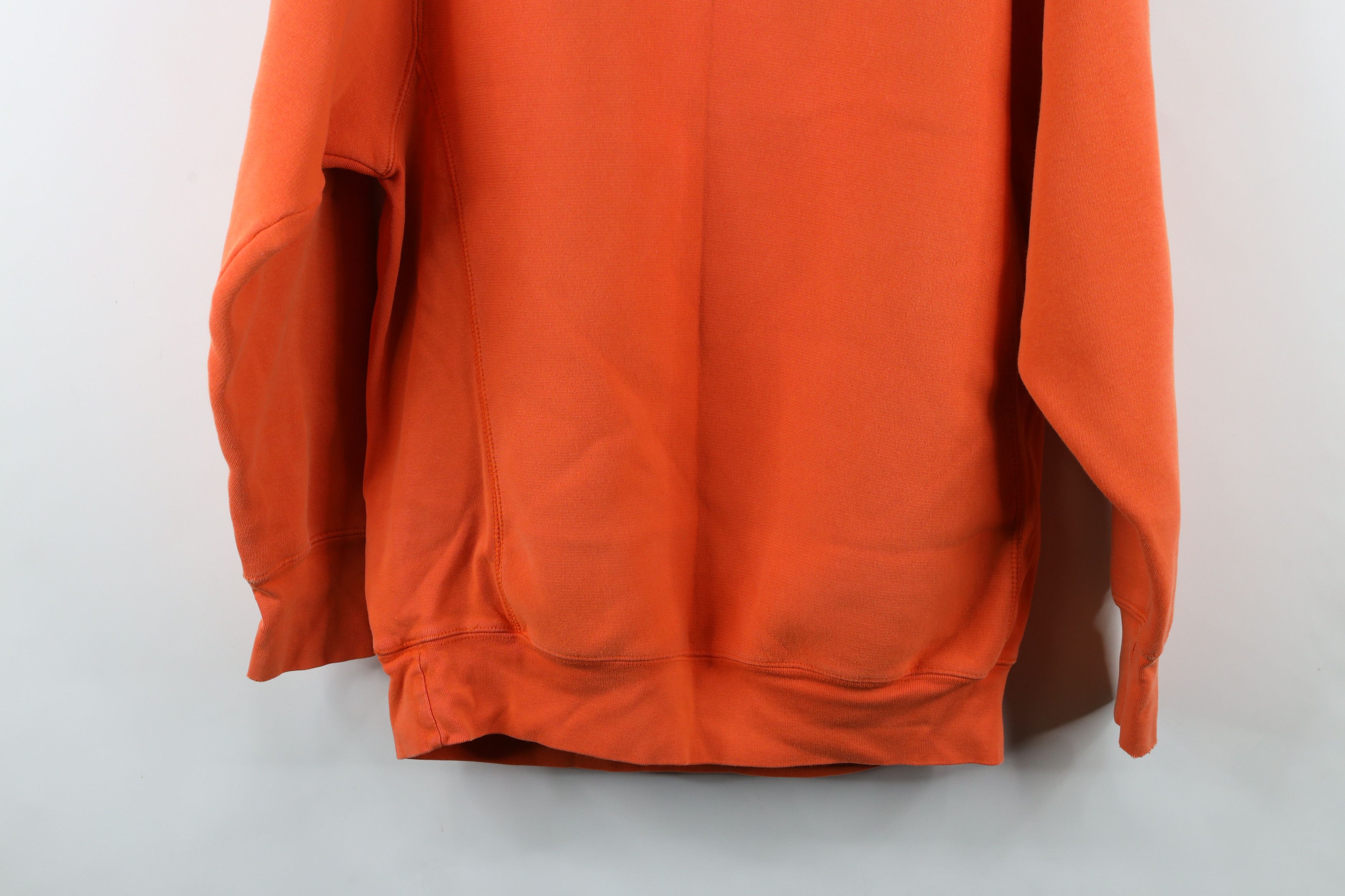 Vintage Vintage 90s Bowling Green State University Sweatshirt Orange Size US L / EU 52-54 / 3 - 13 Thumbnail