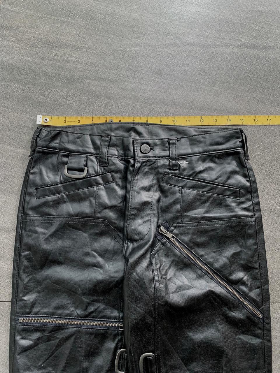 Yoshiyuki Konishi FREE TAX! Bondage Zippered Leather Flared Pants Size US 30 / EU 46 - 14 Thumbnail