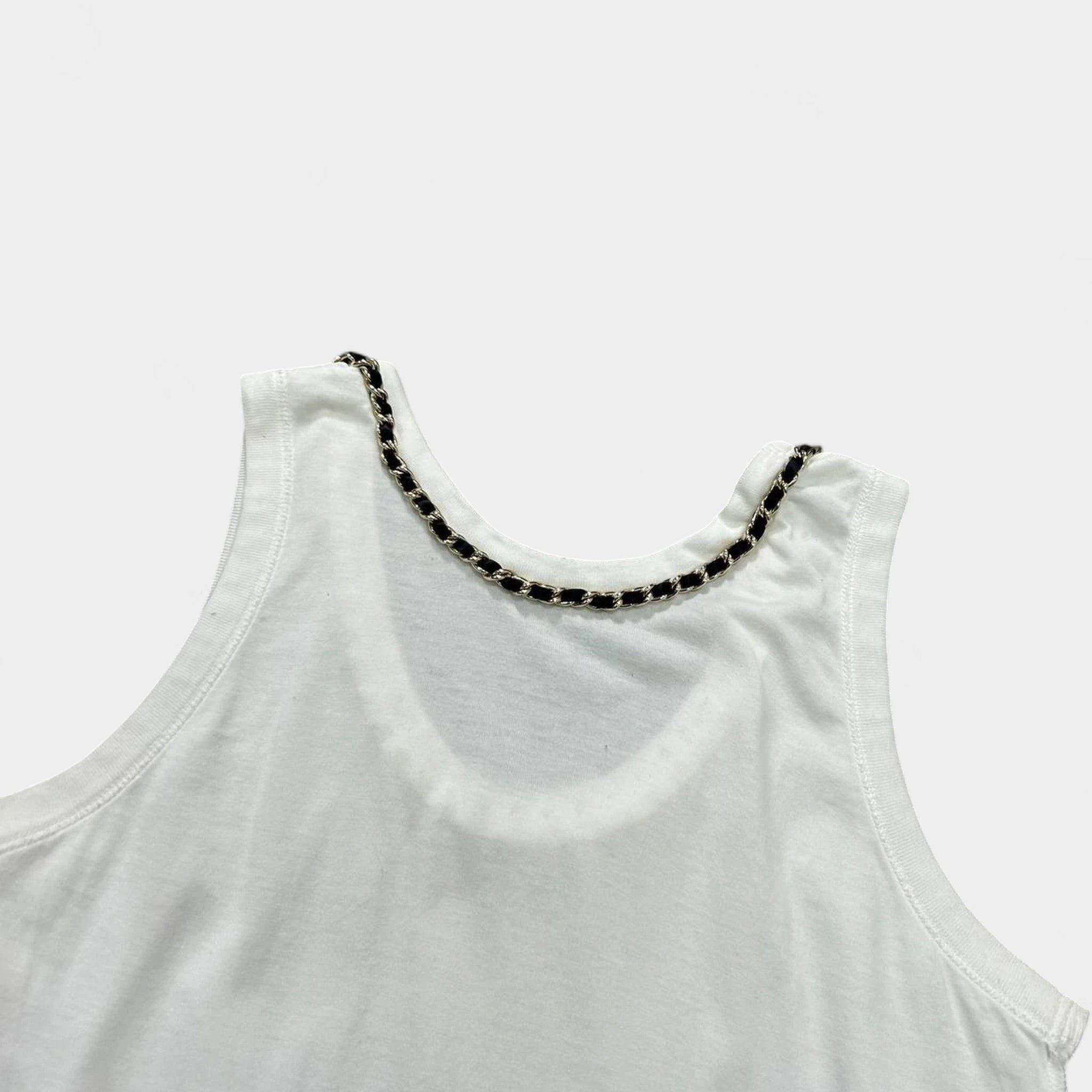 Dolce & Gabbana Dolce & Gabbana Metallic Gold Tank Top Size US S / EU 44-46 / 1 - 5 Thumbnail