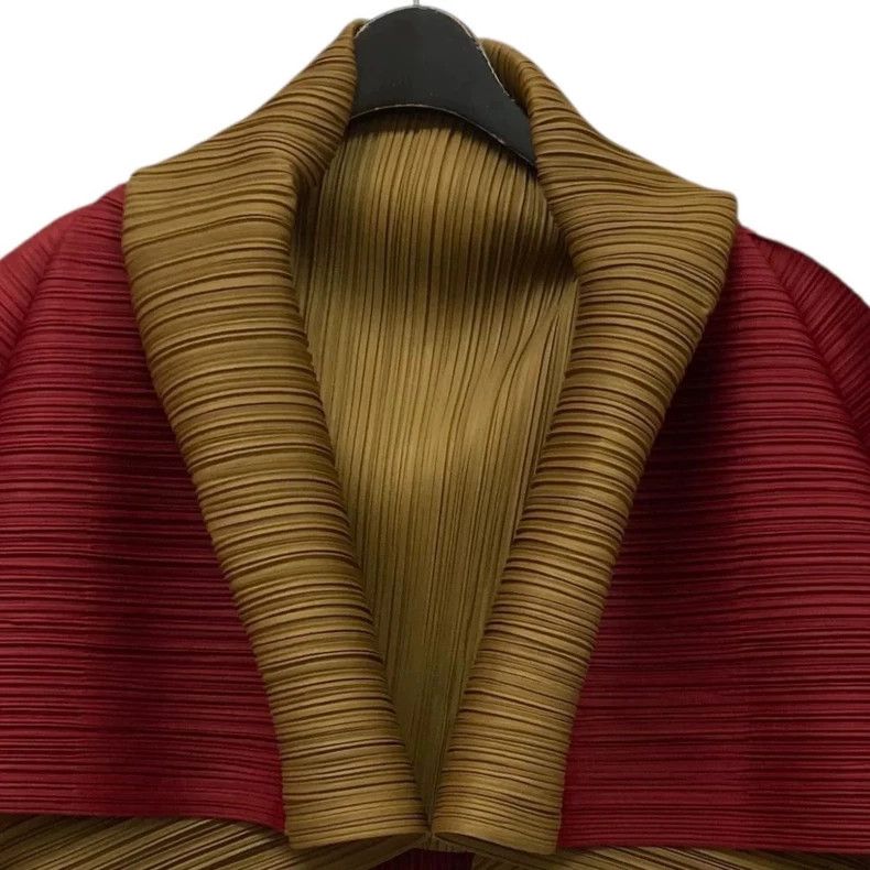 Issey Miyake Issey Miyake size:one size Two-color pleated cardigan Size S / US 4 / IT 40 - 3 Thumbnail