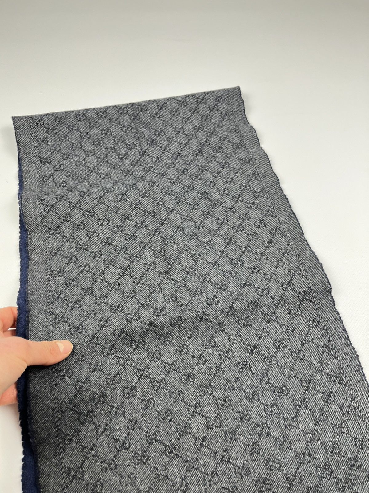 Gucci Gucci Monogram GG Wool Scarf Size ONE SIZE - 10 Thumbnail