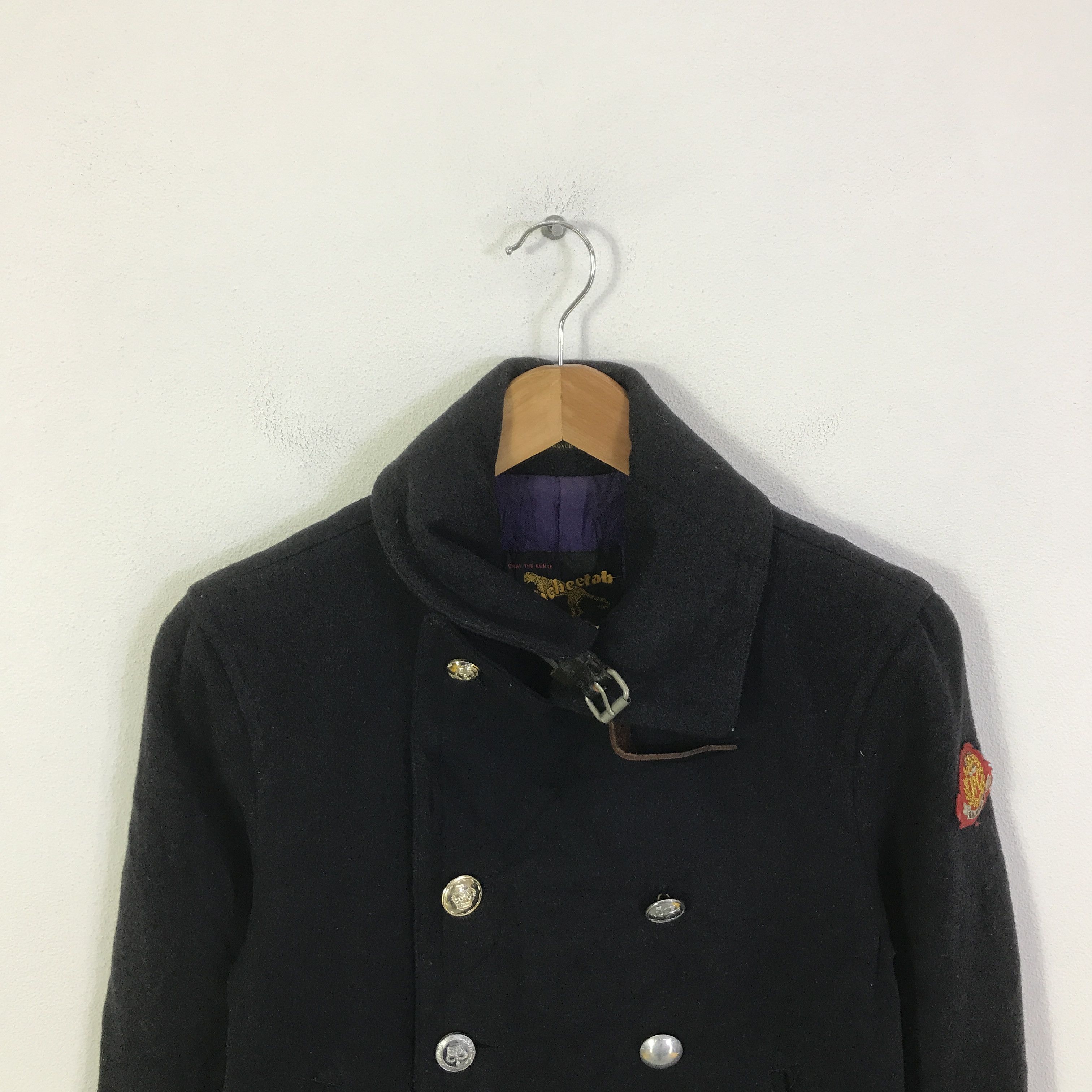 Japanese Brand raincheetah double button japan punk jacket K99B3 Size US M / EU 48-50 / 2 - 2 Thumbnail