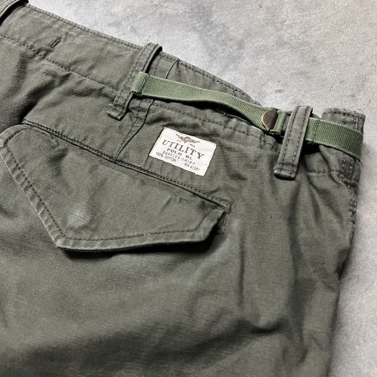 Polo Ralph Lauren × RRL Ralph Lauren Polo Ralph Lauren Military Tactical Cargo Pants Size US 44 / EU 60 - 3 Thumbnail