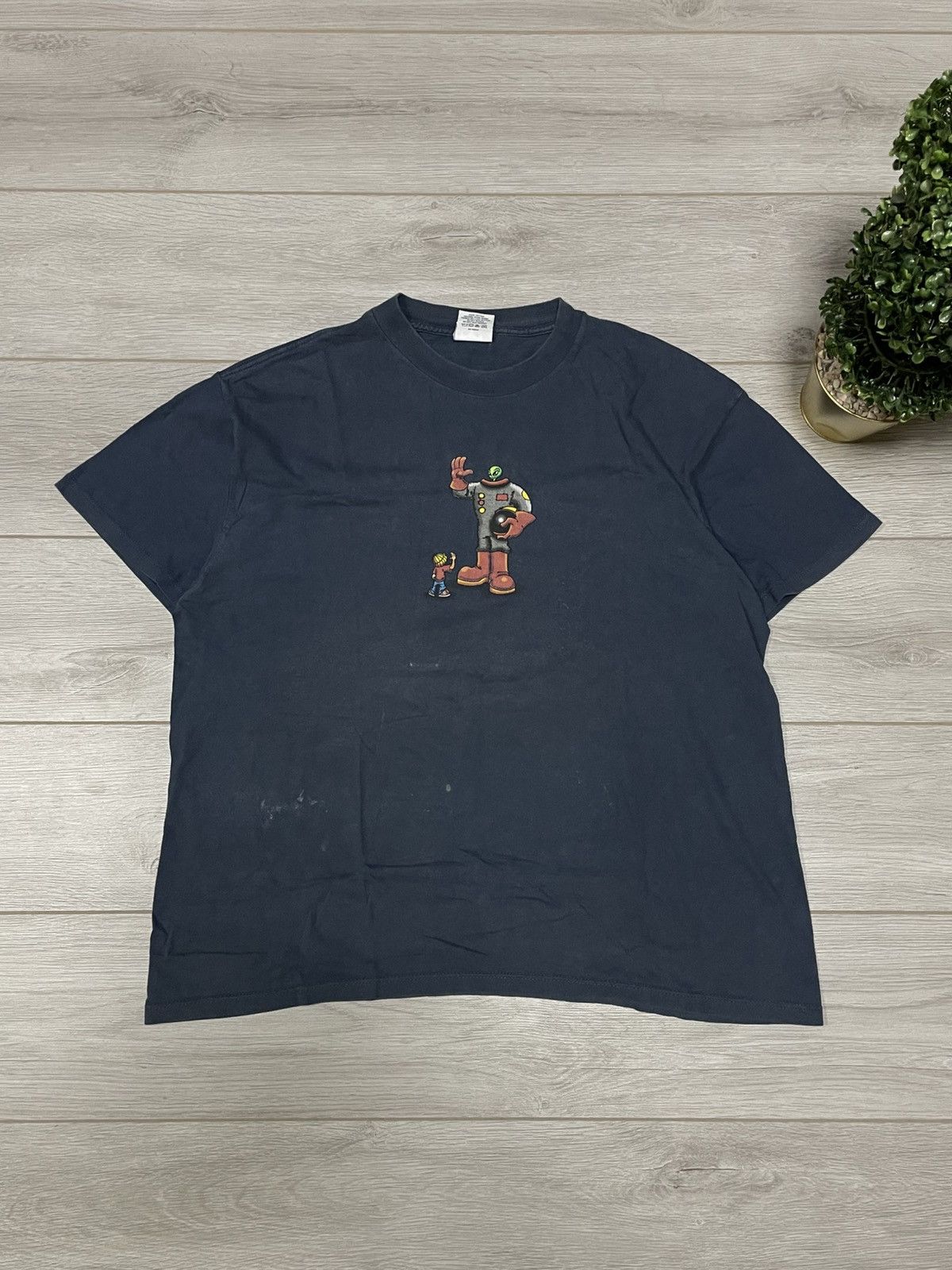 Vintage Alien Nation tee fun humor USA tee t-shirt martian Size US XL / EU 56 / 4 - 1 Thumbnail