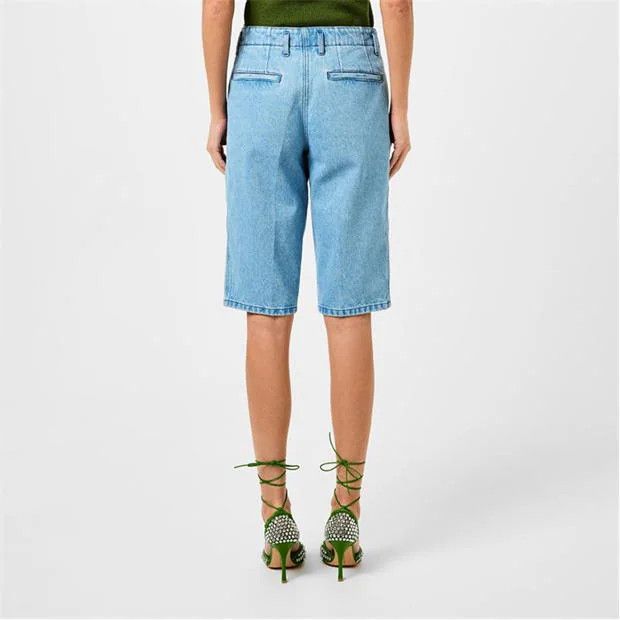 Dries Van Noten o1g2r1mq1024 Denim Shorts in Denim Blue Size 27" / US 4 / IT 40 - 5 Thumbnail