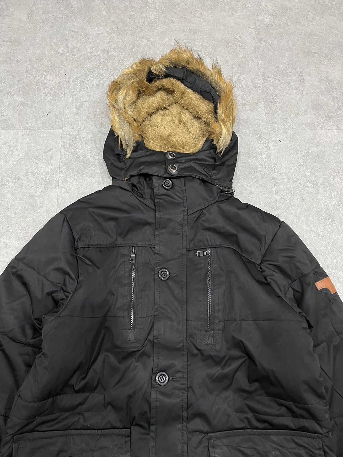 Le Grande Bleu (L.G.B.) 2000s VOGUE LGB Style KRMii Faux Fur Parka Jacket Size US XL / EU 56 / 4 - 3 Thumbnail