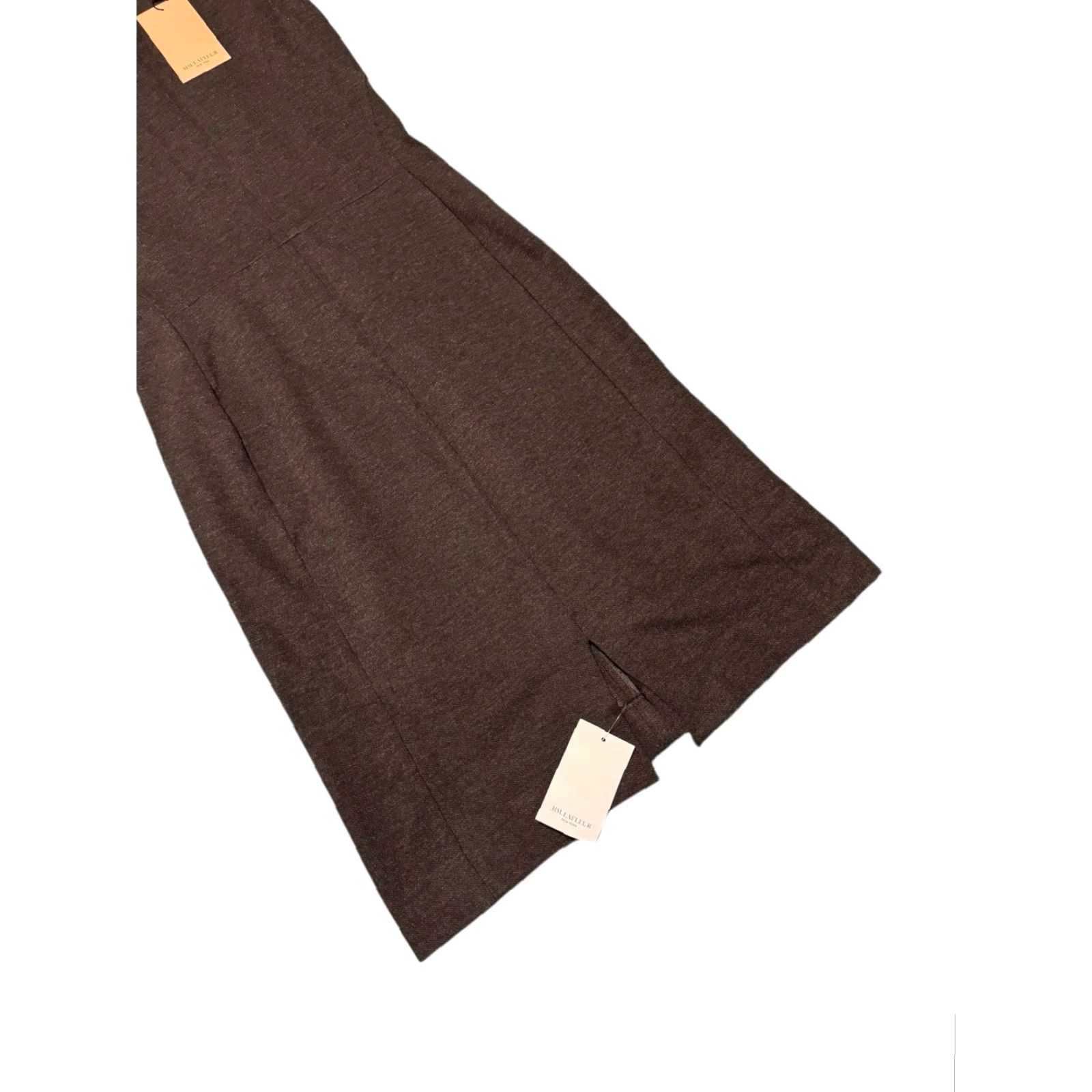M.M.LaFleur M.M.LaFleur Katie Dress Womens Texture Ponte Charcoal Tank Above Size 8 NWT Size M / US 6-8 / IT 42-44 - 4 Thumbnail