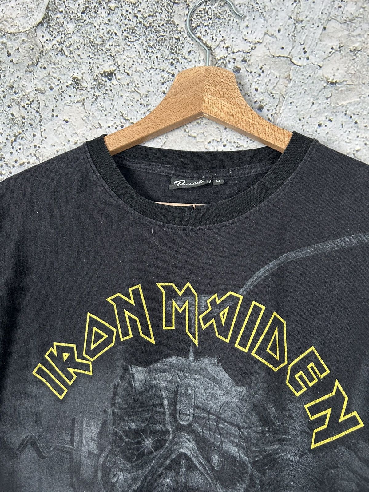 Band Tees Vintage Iron Maiden Rock Band Tee Metal Rare Hype Size US M / EU 48-50 / 2 - 3 Thumbnail