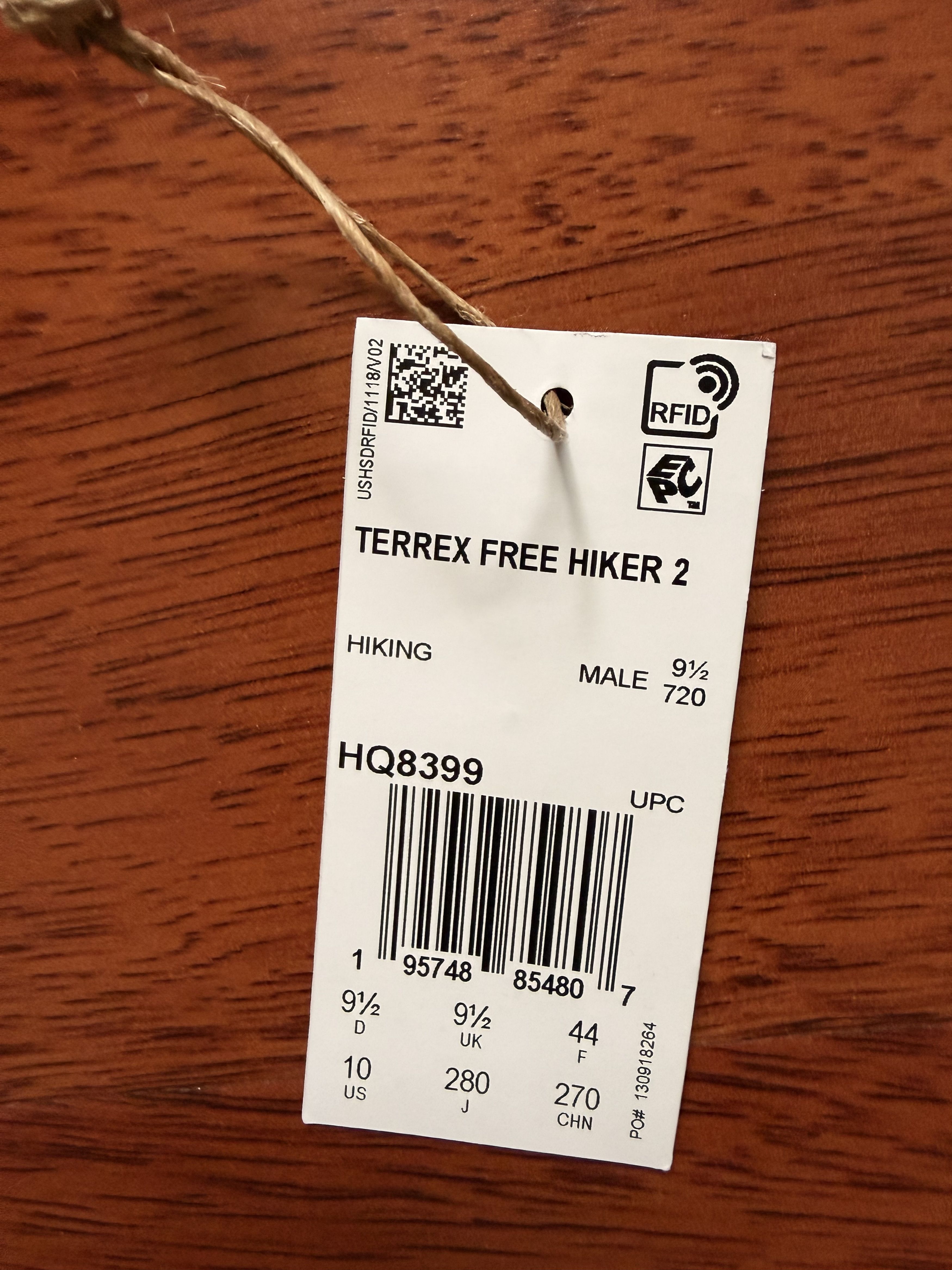 Adidas ADIDAS TERREX FREE HIKER 2 SIZE 10 Size US 10 / EU 43 - 9 Thumbnail