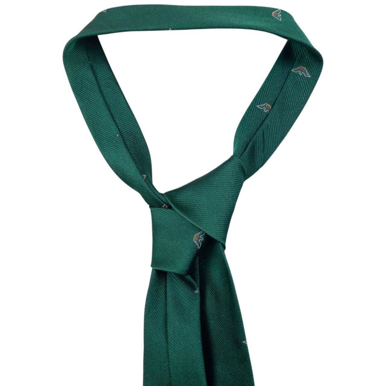 Giorgio Armani Vintage Giorgio Armani Monogram Silk Tie Size ONE SIZE - 3 Thumbnail