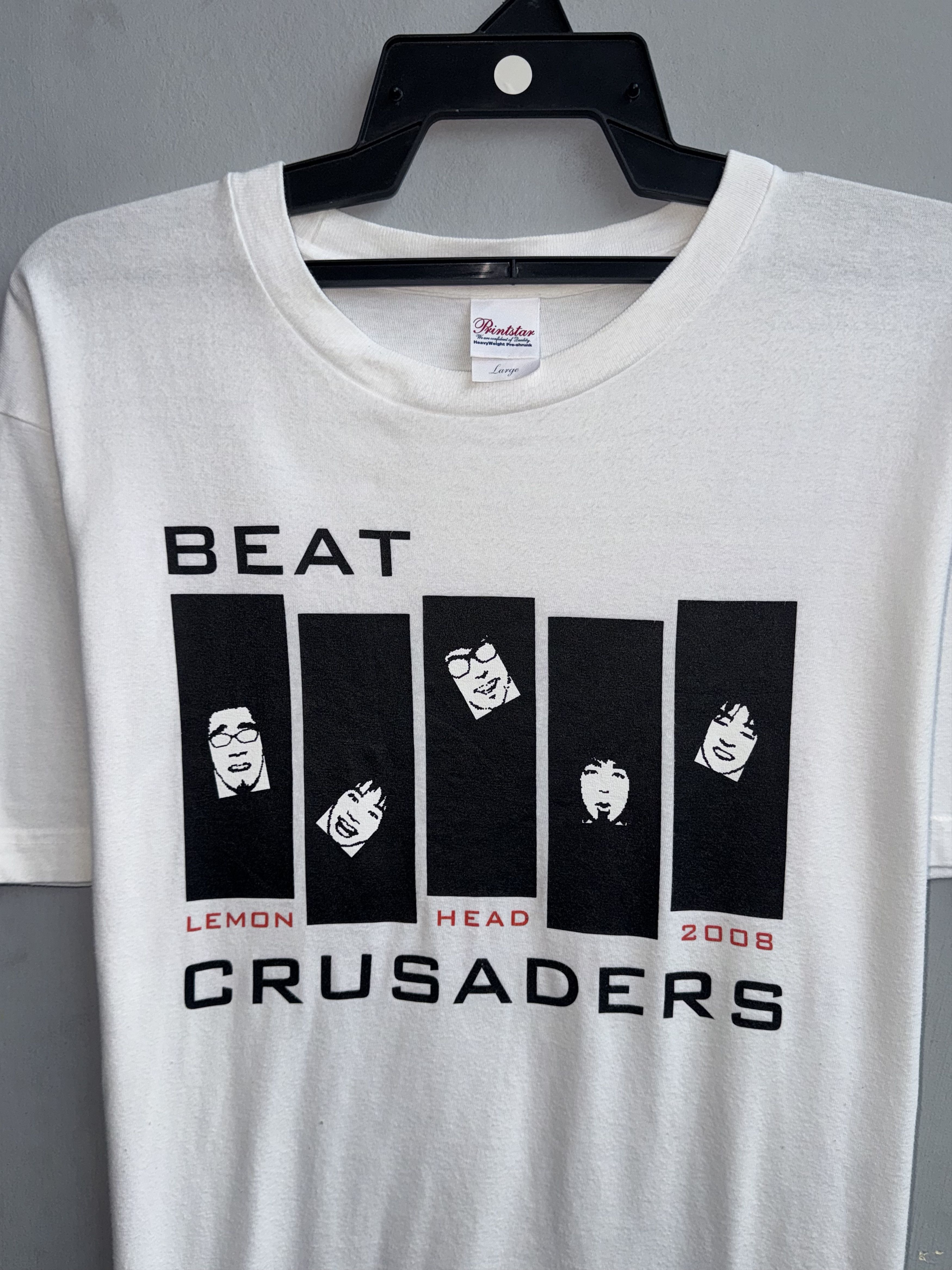 Band Tees Beat Crusaders Lemon Head 2008 Punk Rock Band Shirt Size US L / EU 52-54 / 3 - 3 Thumbnail