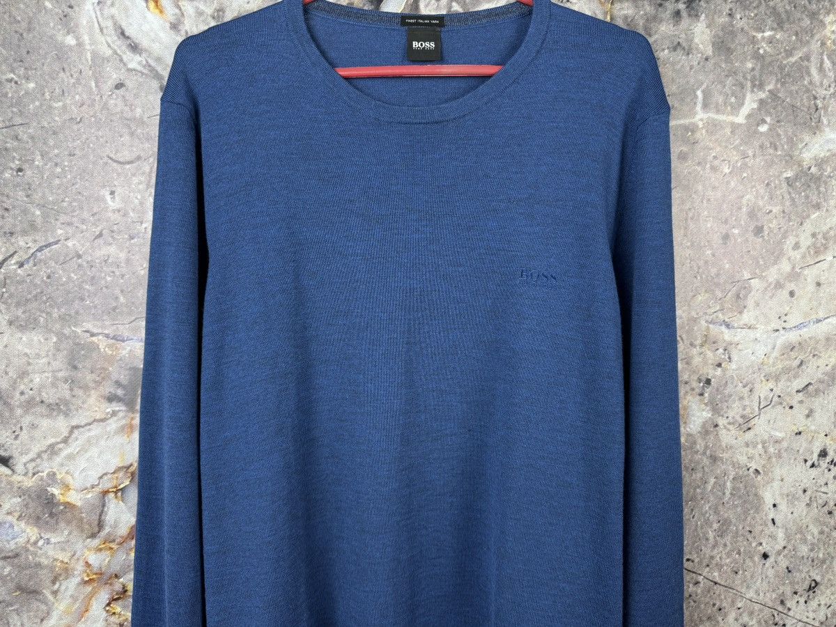 Hugo Boss Men’s Hugo Boss Pullover Sweaters Bleu Size XXL Size US XXL / EU 58 / 5 - 3 Thumbnail