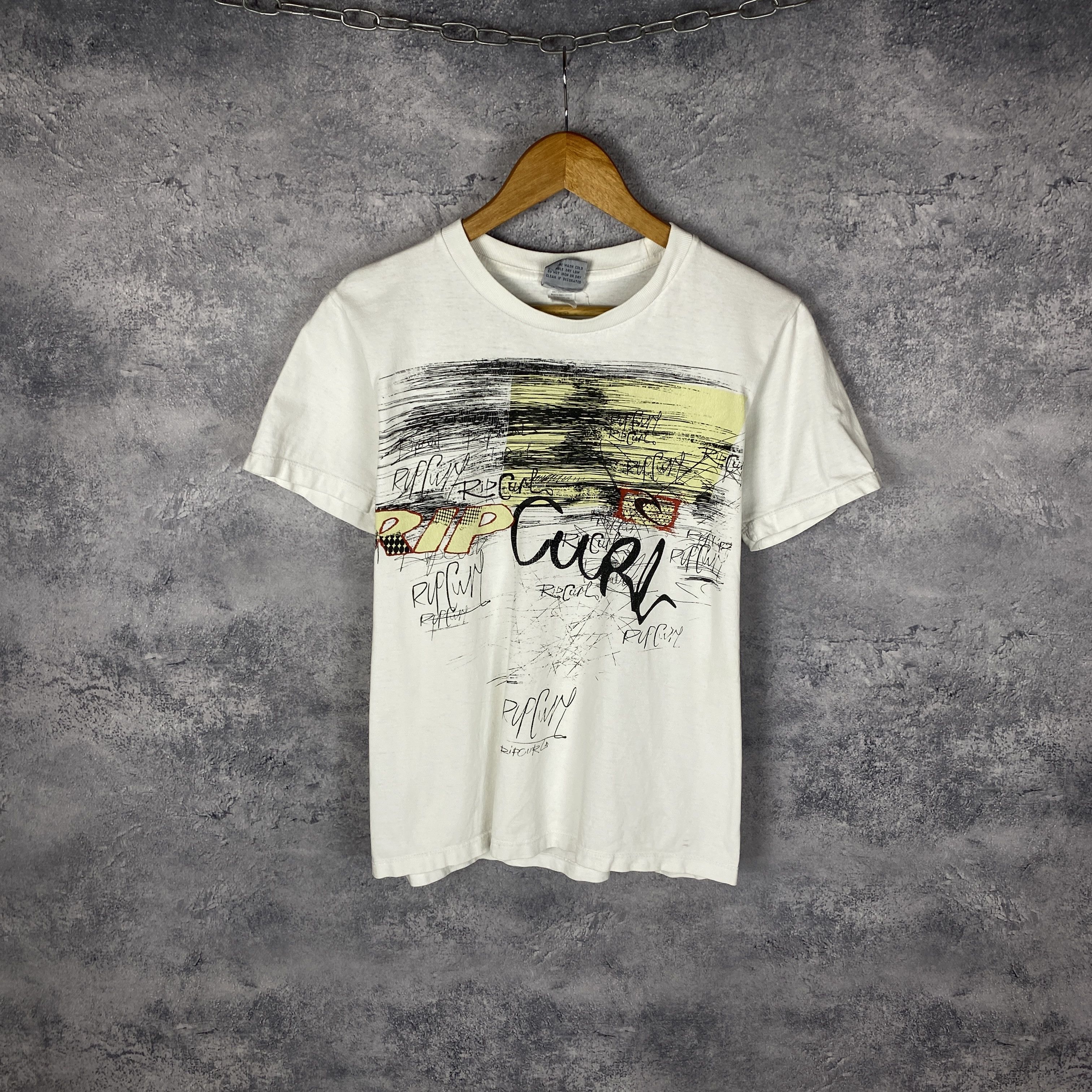 Rip Curl Rip Curl Tee Men's Size M White Short Sleeve Size US M / EU 48-50 / 2 - 1 Thumbnail