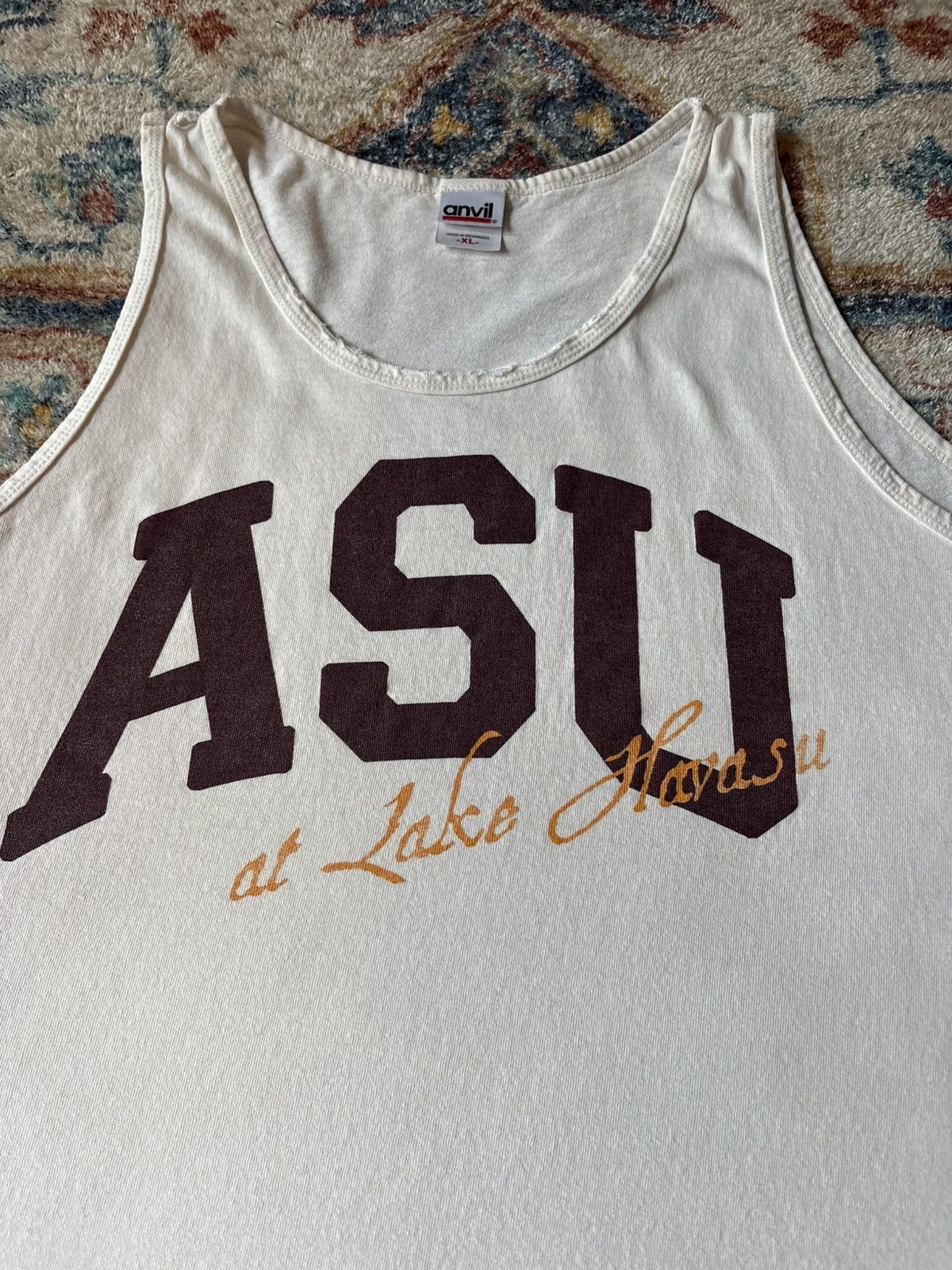 Vintage Vintage Arizona State University Collegiate Tank Top Size XL Size US XL / EU 56 / 4 - 4 Thumbnail