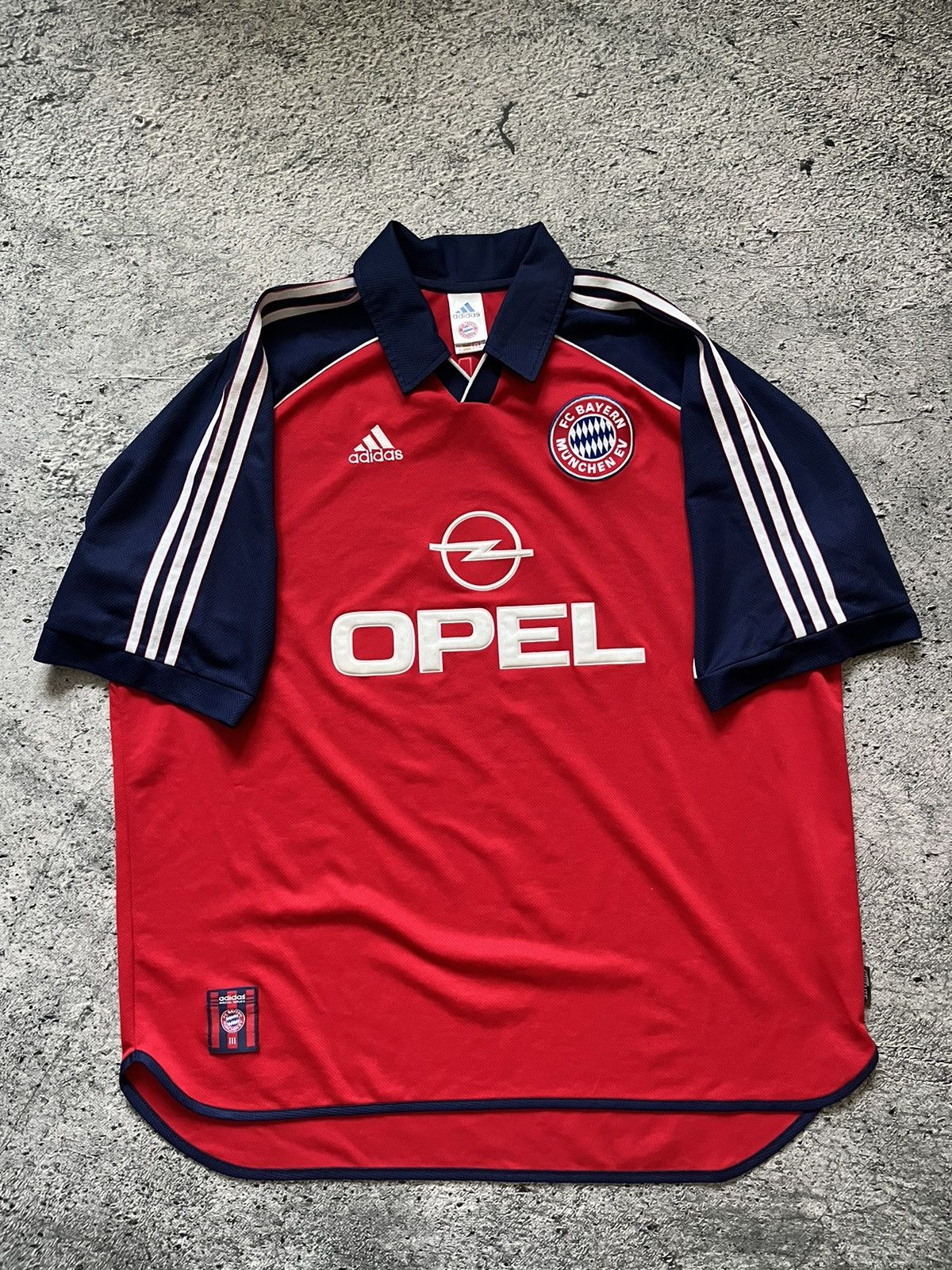 Adidas Vintage 90s Adidas Bayern Munchen Soccer Football Jersey Size US M / EU 48-50 / 2 - 6 Thumbnail
