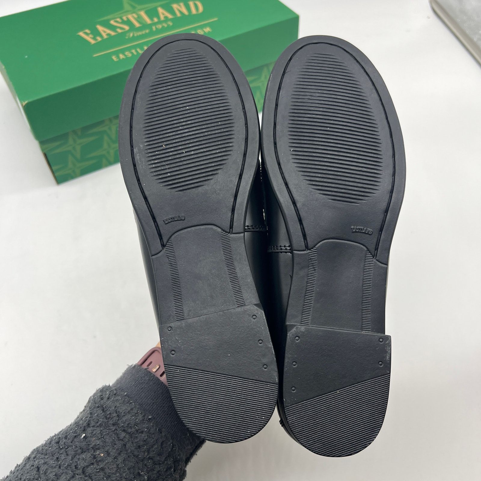 Other Eastland Classic II Black Leather Penny Loafers Size US 7.5 / IT 37.5 - 4 Thumbnail