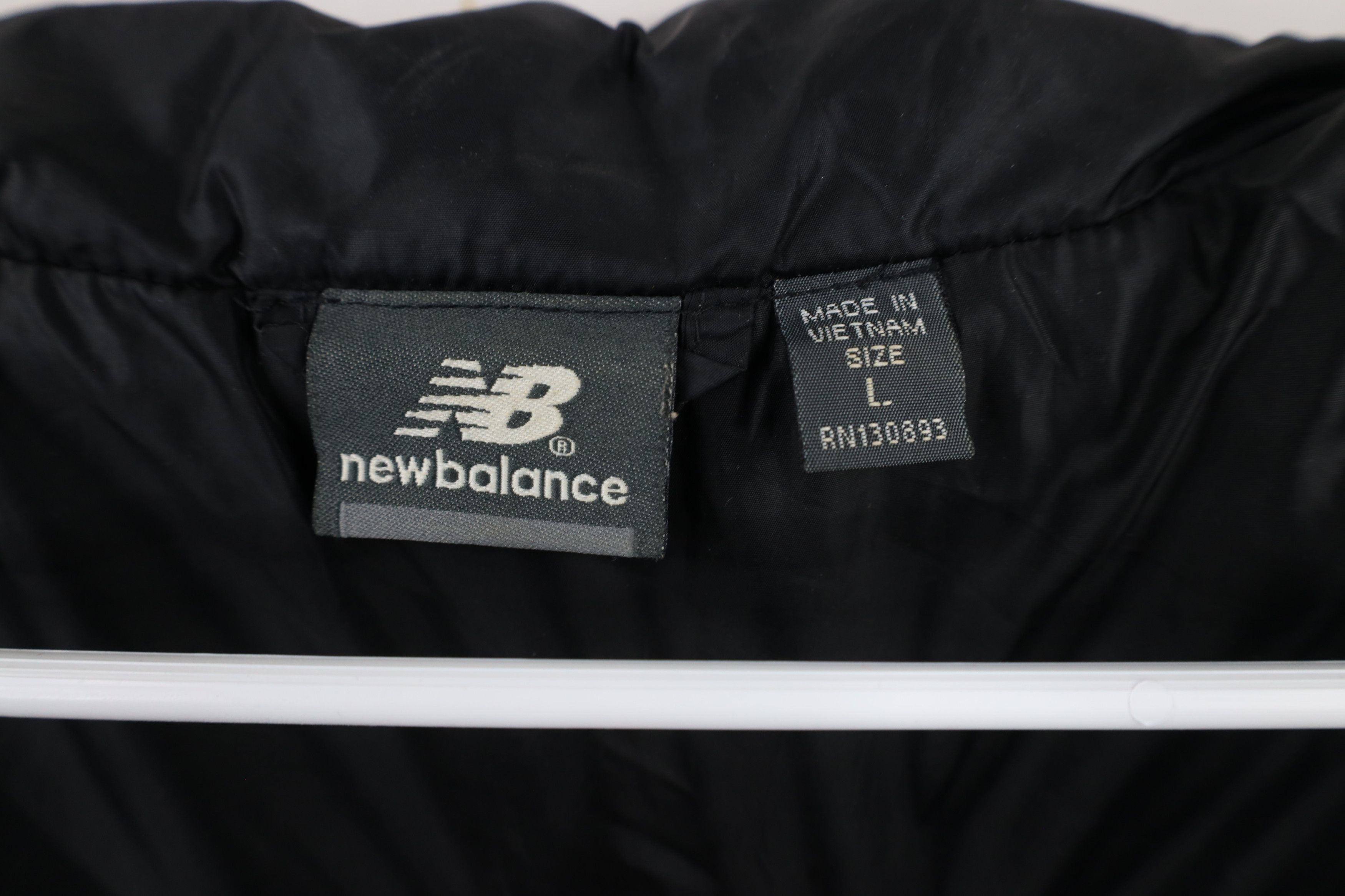 New Balance × Vintage Vintage Y2K New Balance Reflective Full Zip Puffer Jacket Size L / US 10 / IT 46 - 11 Thumbnail