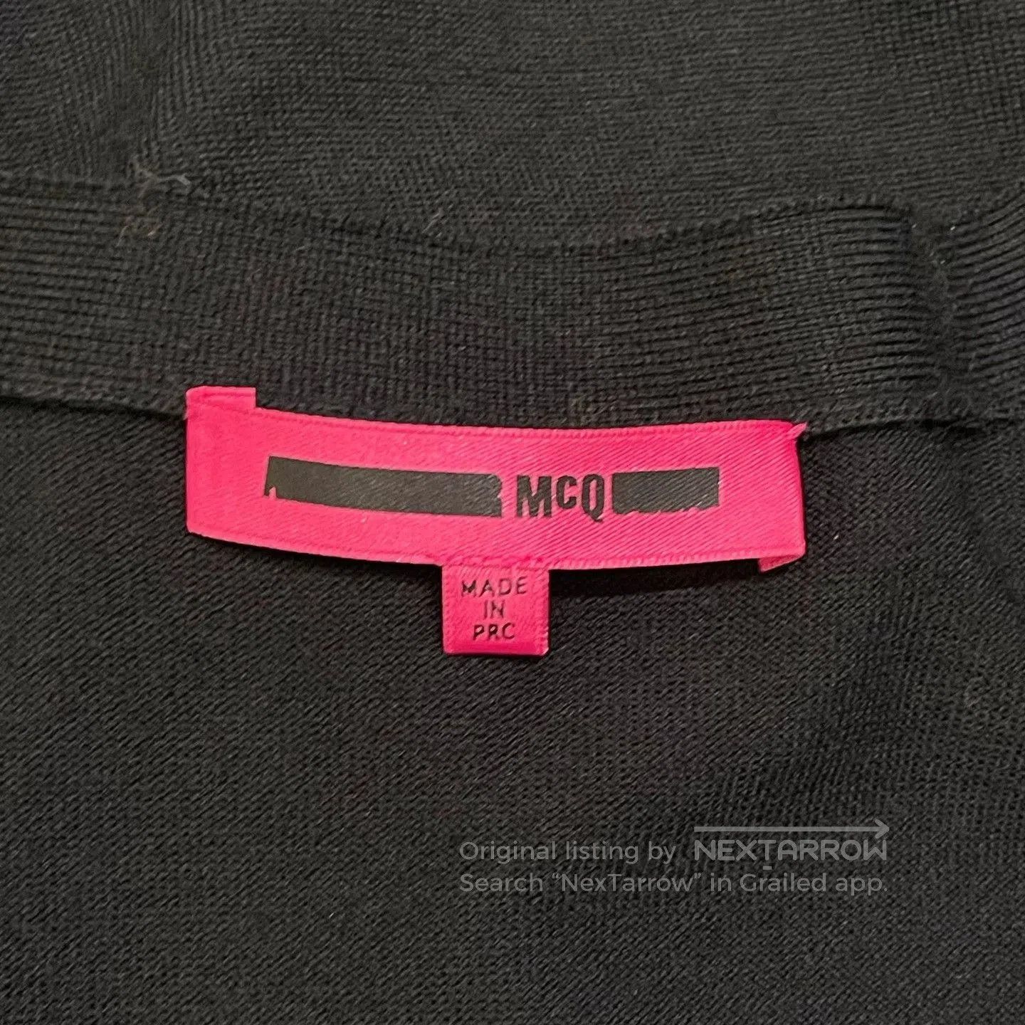 MCQ MCQ Black Knit Cardigan. Size XS / US 0-2 / IT 36-38 - 5 Thumbnail