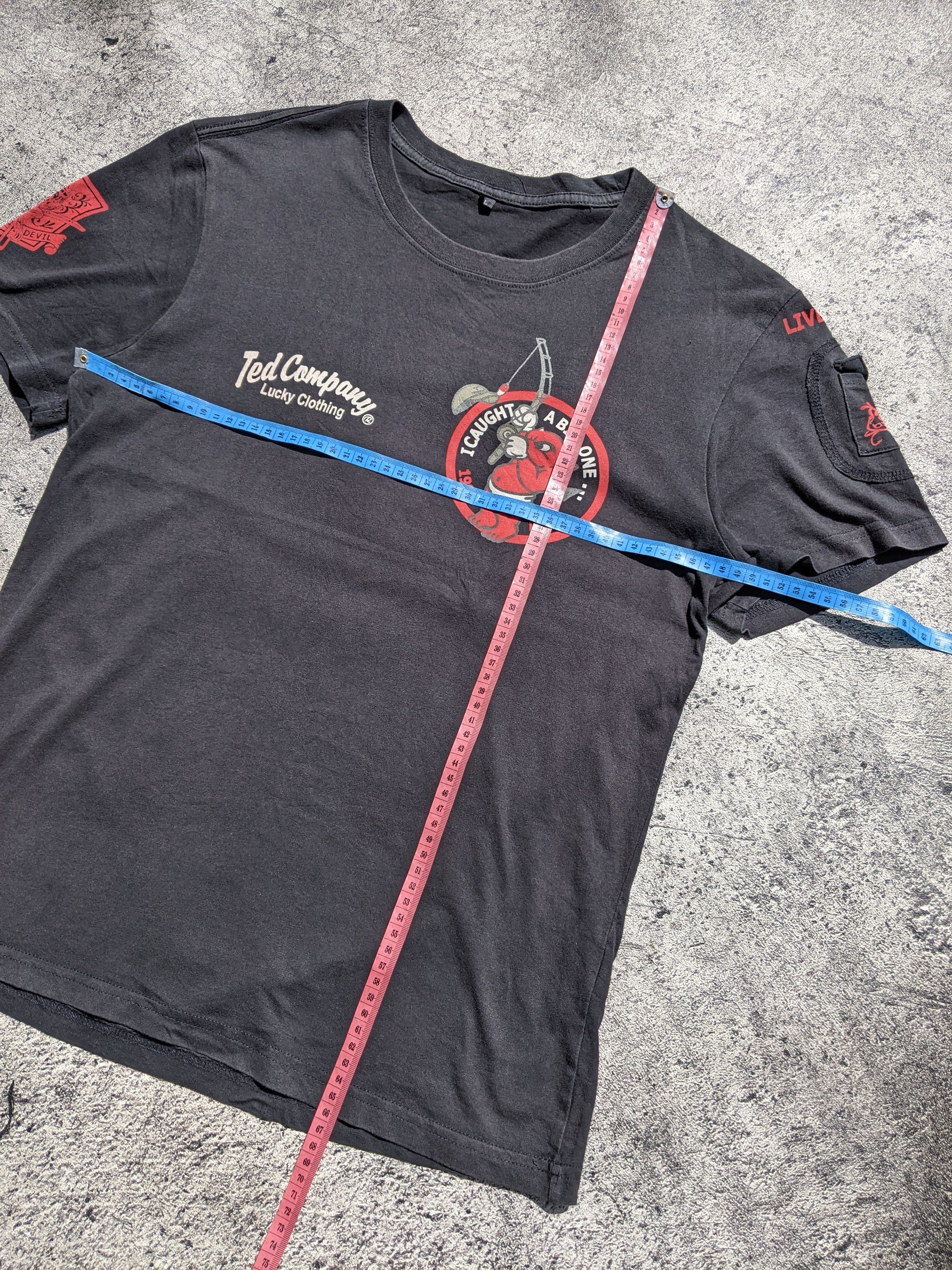 Tedman × Vintage Tedcompany Lucky Clothing Cargo T shirt Size US M / EU 48-50 / 2 - 8 Thumbnail