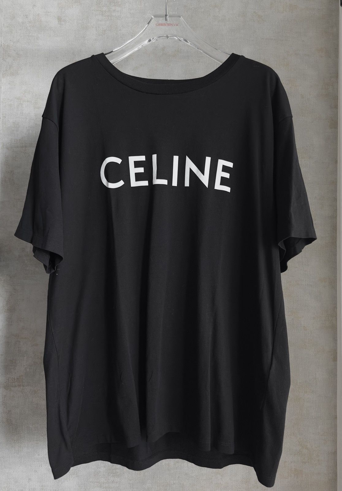 Celine CELINE LOOSE T-SHIRT IN COTTON JERSEY Size US XL / EU 56 / 4 - 1 Thumbnail