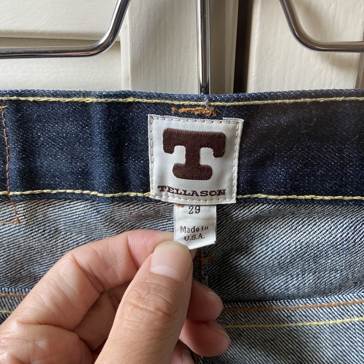 Tellason Tellason White Oak Denim Selvedge Blue Denim Jeans Straight Size US 29 - 8 Thumbnail