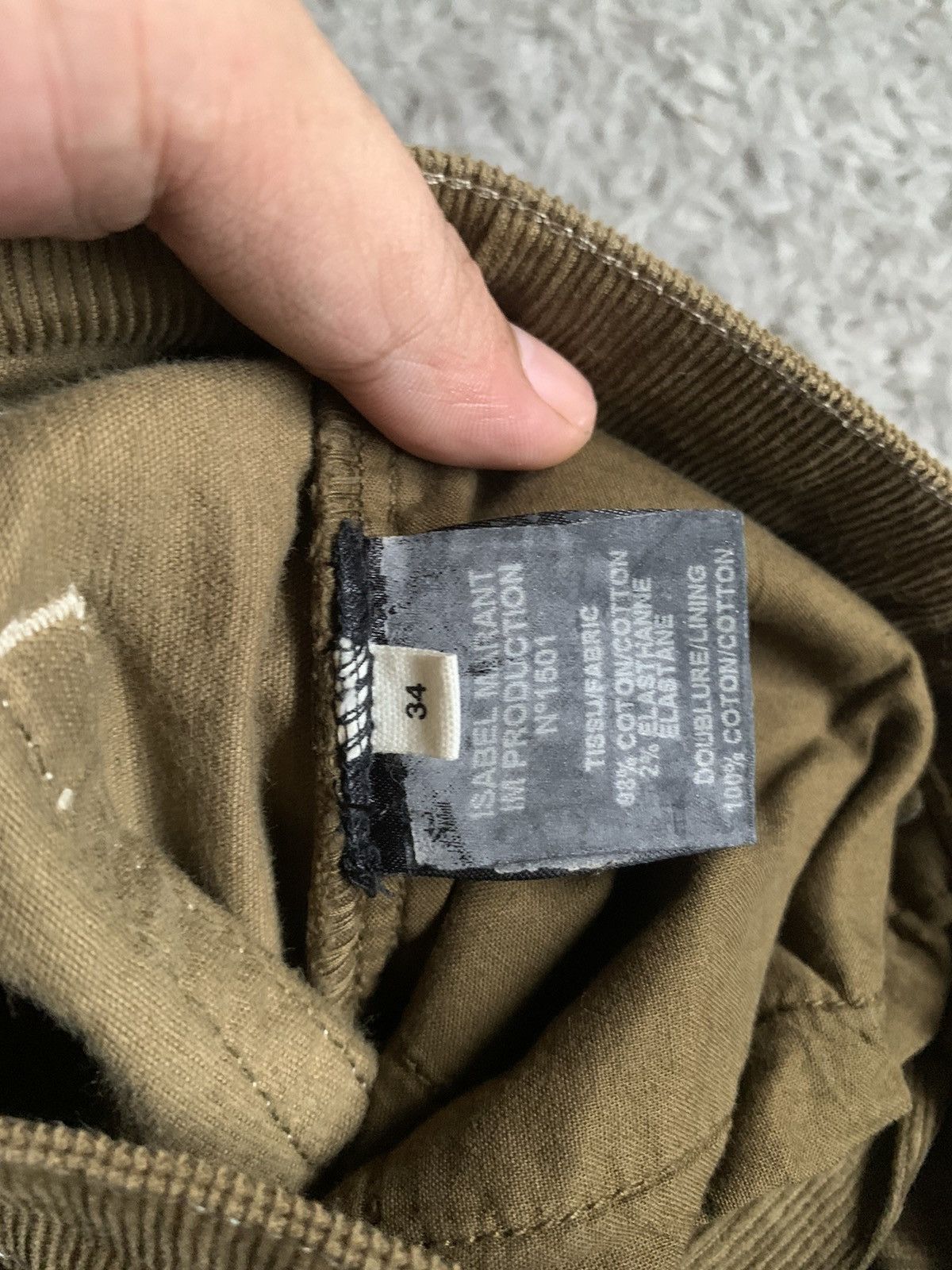 Isabel Marant × Isabel Marant Etoile Isabel marant etoile corduroy pant Size 28" / US 6 / IT 42 - 5 Thumbnail