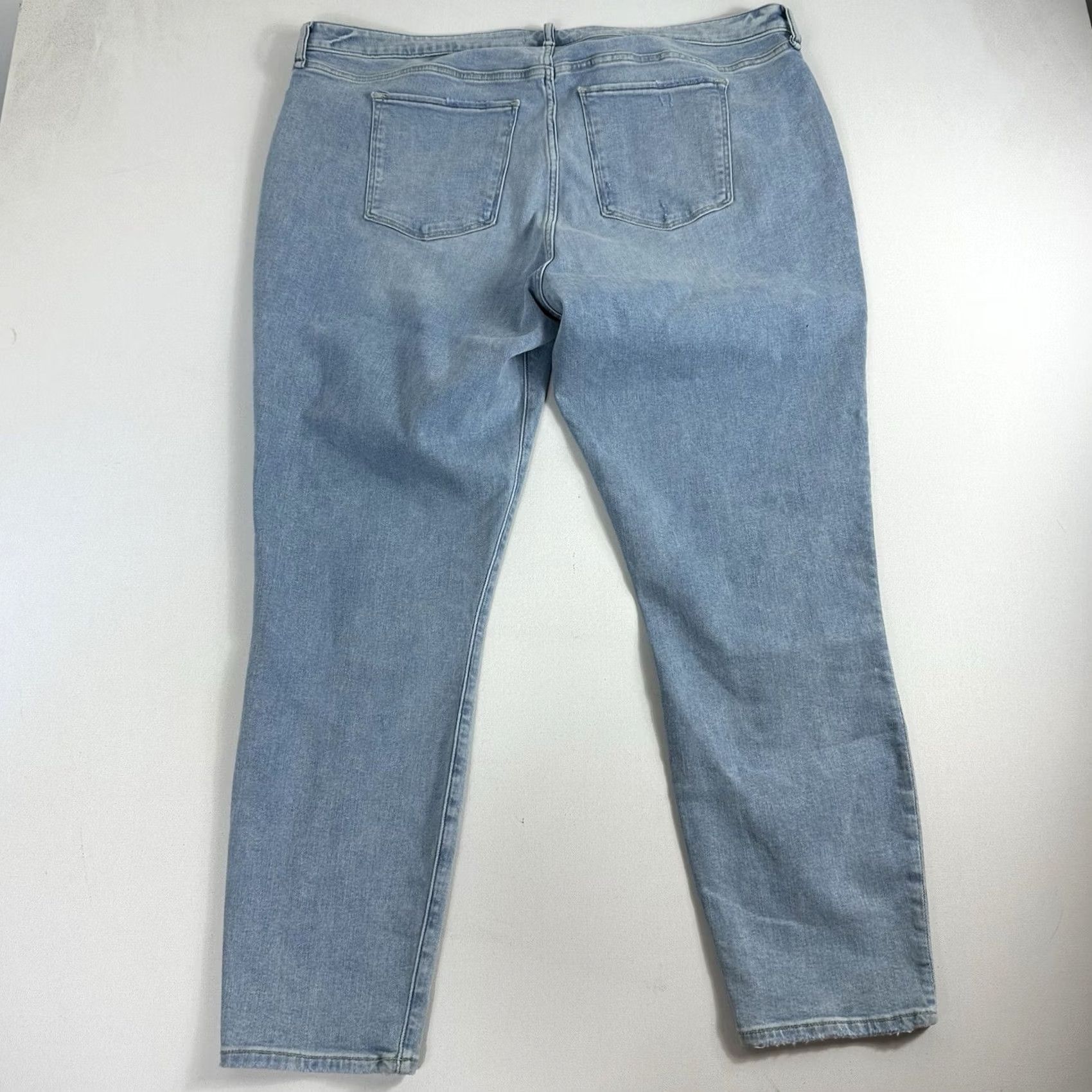 Abercrombie & Fitch Abercrombie & Fitch The Super Skinny Ankle Mid Rise Jeans 37/24L Blue Size 25" / US 0 / IT 36 - 2 Thumbnail