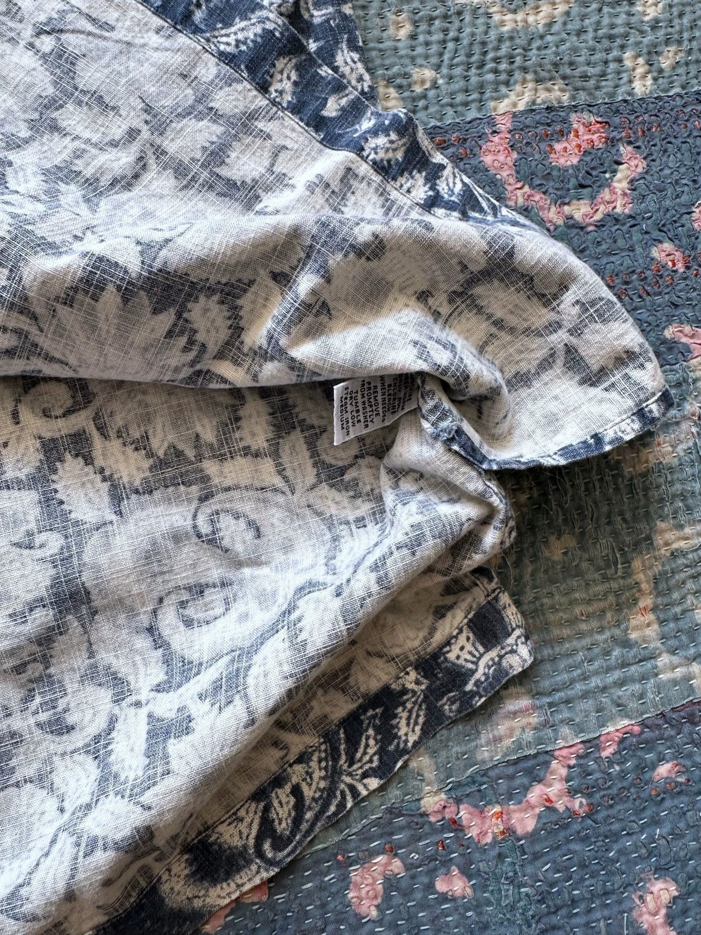 RRL Ralph Lauren RRL indigo dyed floral shirt L new Size US L / EU 52-54 / 3 - 5 Thumbnail