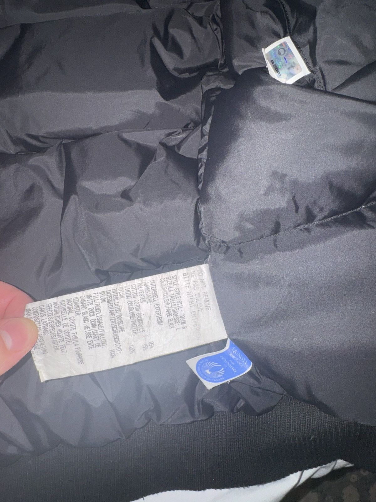 Canada Goose CANADA GOOSE CHILLIWACK BOMBER MENS DOWN JACKET AND FUR TRIM Size US L / EU 52-54 / 3 - 7 Thumbnail