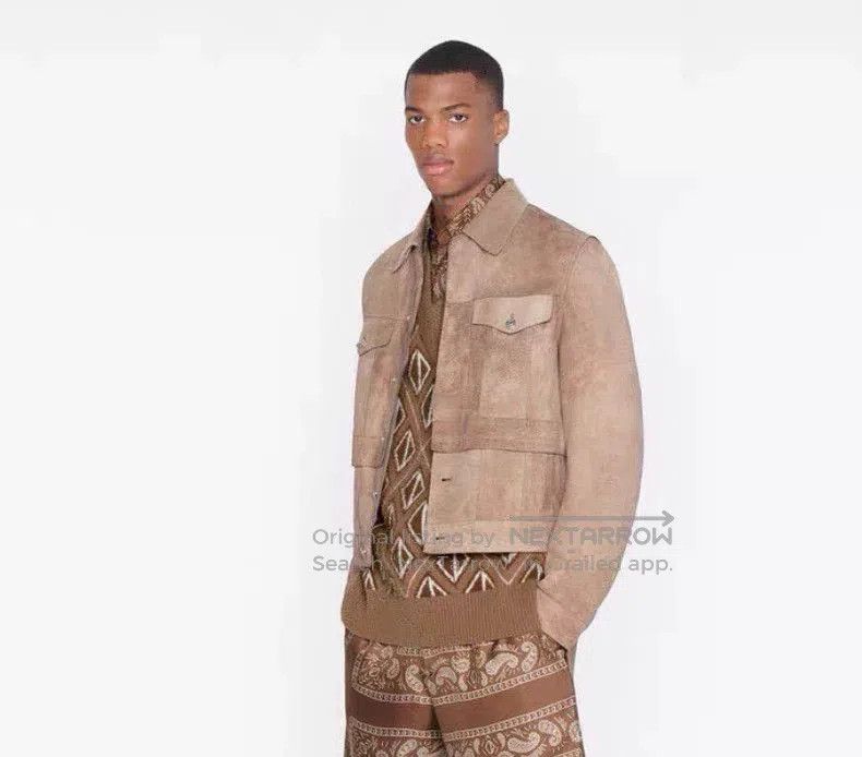 Dior Dior Brown Suede Leather Jacket. Size US M / EU 48-50 / 2 - 9 Thumbnail