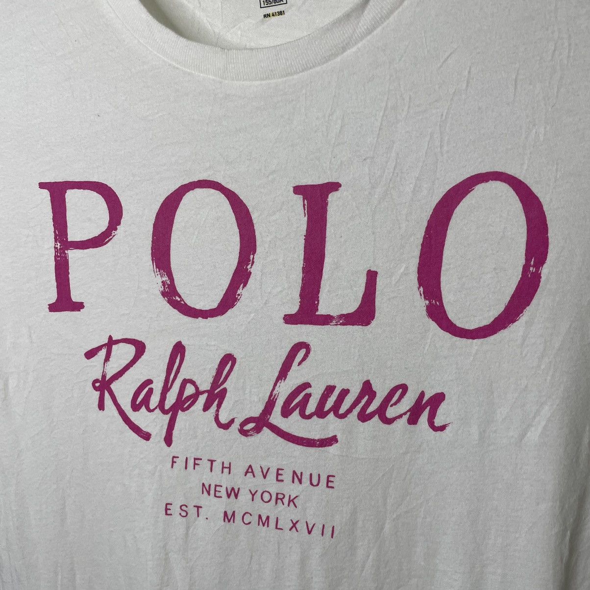 Polo Ralph Lauren Polo Ralph Lauren RL T Shirt Size US XS / EU 42 / 0 - 2 Thumbnail