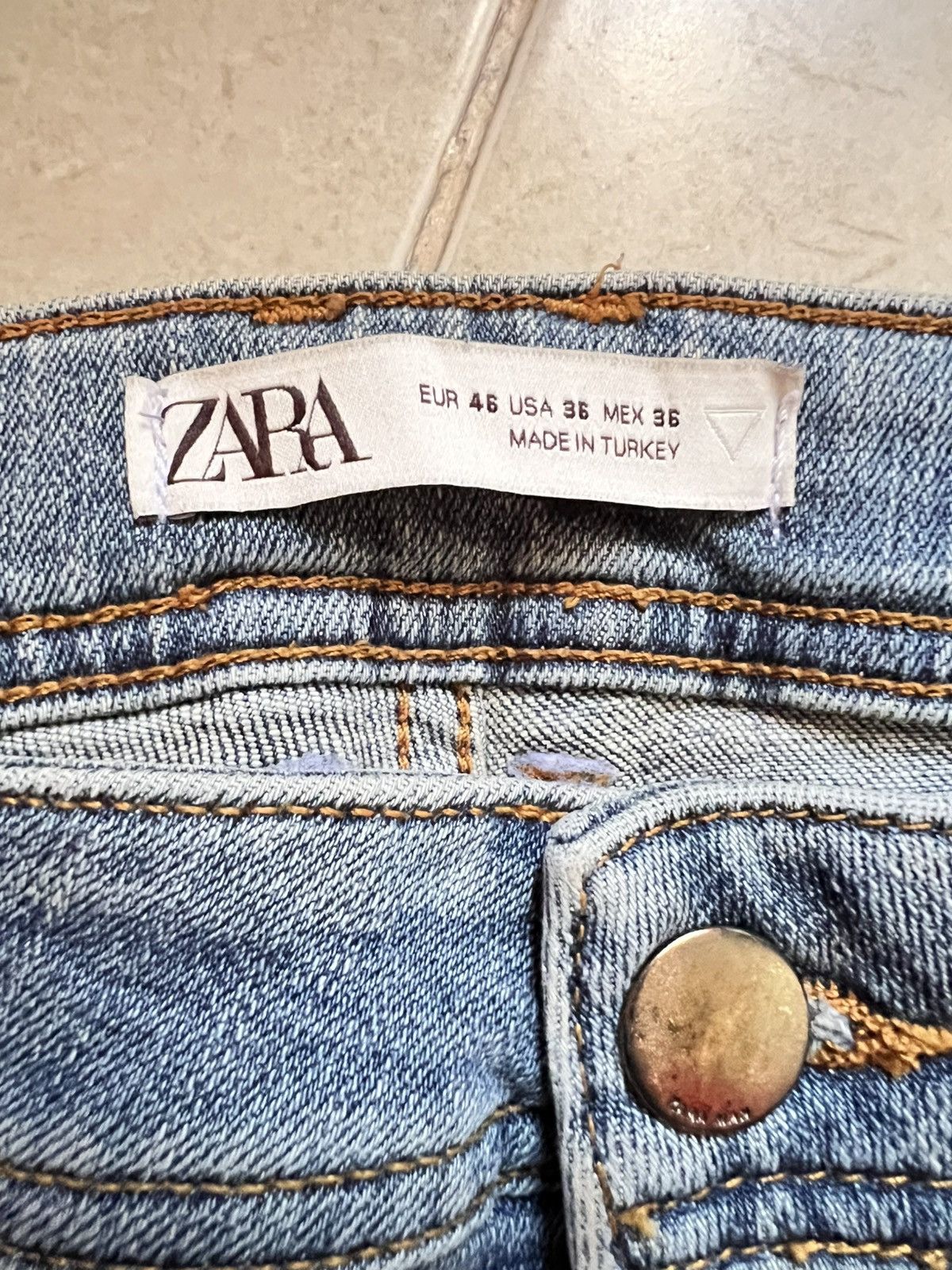 Vintage × Zara ZARA MAN Denimwear Jeans Size US 36 / EU 52 - 3 Thumbnail