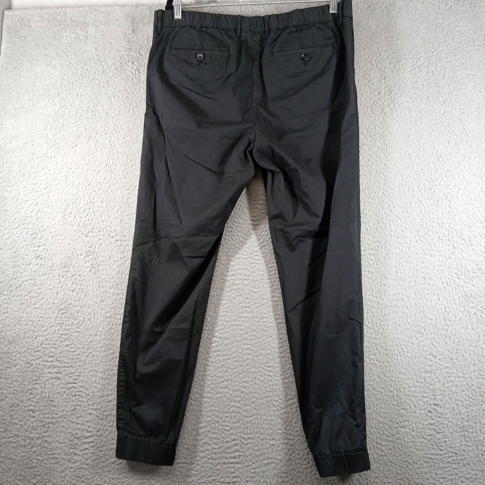 Michael Kors Michael Kors Mens XL Slim Fit Jogger Pants Black Cotton EUC Size US 36 / EU 52 - 3 Thumbnail