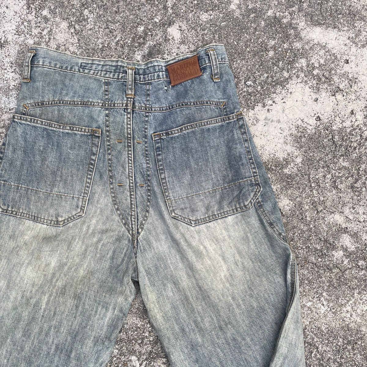 Marithe + Francois Girbaud Vintage Marithe Francois Girboud Distressed Denim Size US 30 / EU 46 - 8 Thumbnail