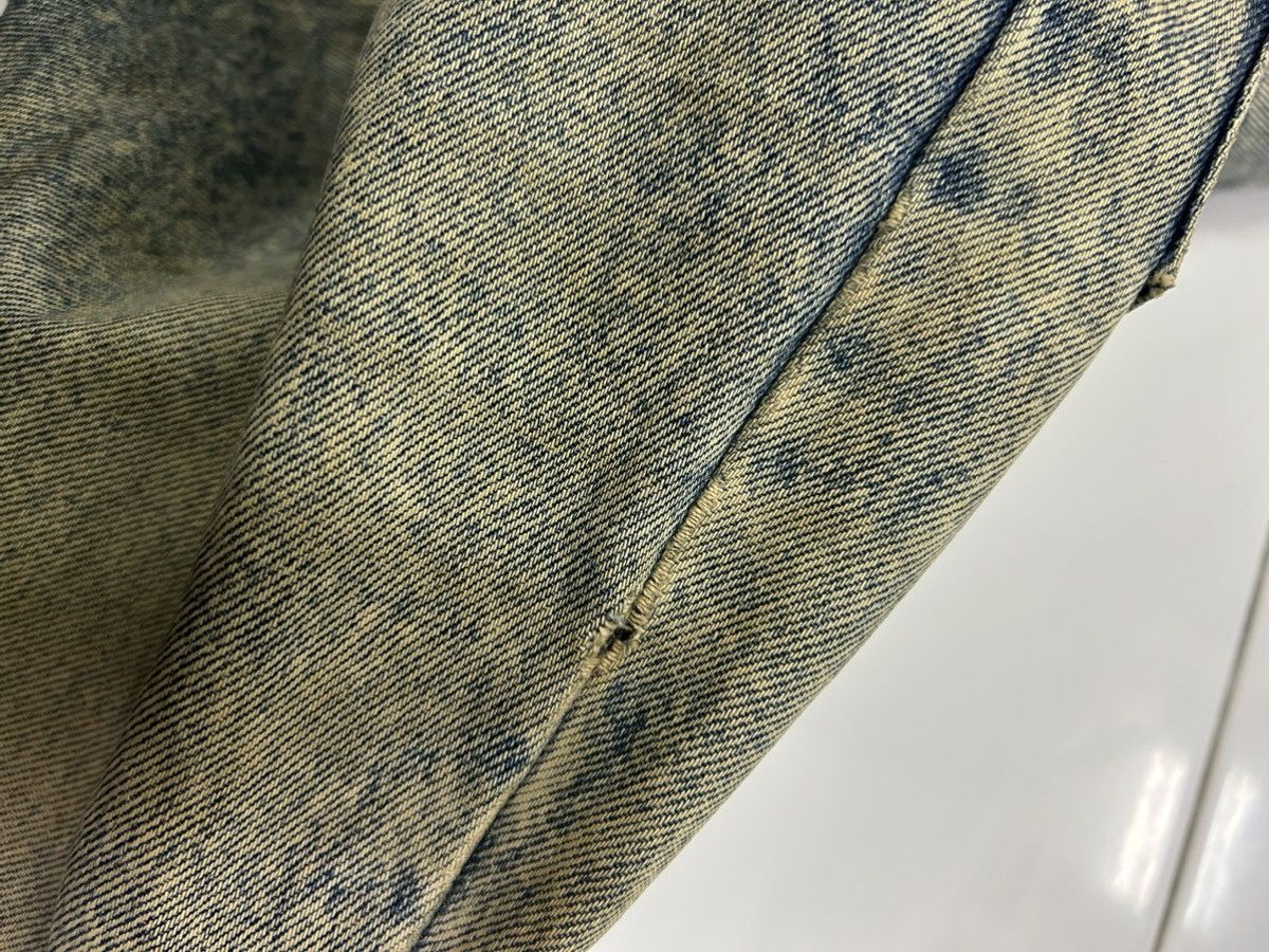 Japanese Brand Vintage Japanese Mud wash Distressed Tapered Jeans Size US 30 / EU 46 - 16 Thumbnail