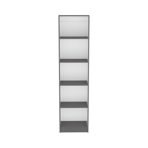 Designer × Homemade Bookcase XS Benzoni, Office, Matt Gray / White Size US L / EU 52-54 / 3 - 1 Thumbnail