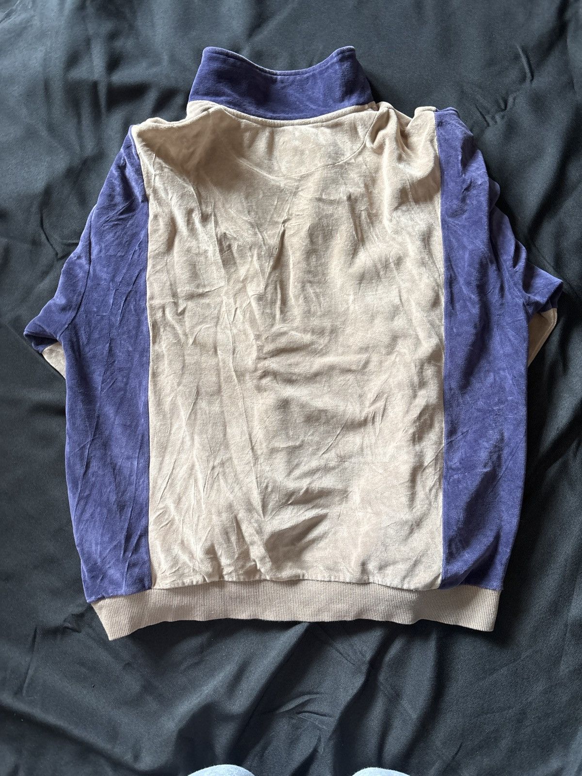 Vintage Vintage Velvet Zip Up Size US XL / EU 56 / 4 - 2 Thumbnail