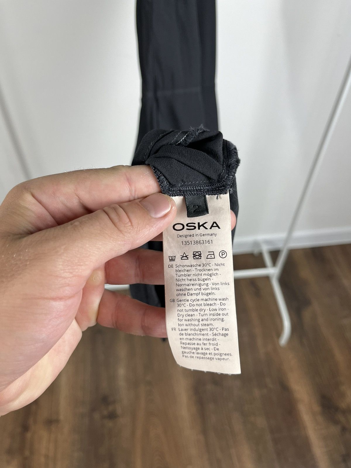 OSKA Oska Grey Sleeveless Mini Dress – Women’s Size 2 (M/L) Size M / US 6-8 / IT 42-44 - 8 Thumbnail