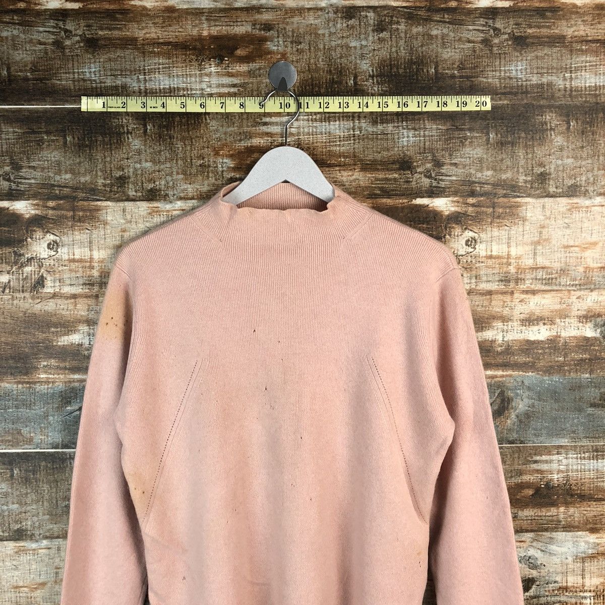 Homespun Knitwear × Japanese Brand Senk Ma Pink Knitwear #A1844 Size M / US 6-8 / IT 42-44 - 2 Thumbnail