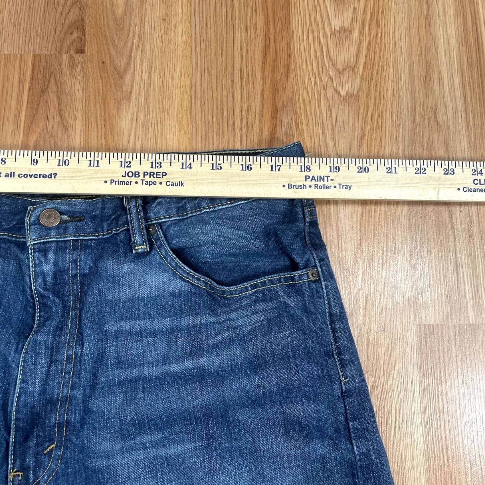 Levi's Levi'S Jeans Mens 38 Blue Men 38Wx34L Strauss Straight Leg Fit Denim Cotton Size US 38 / EU 54 - 4 Thumbnail