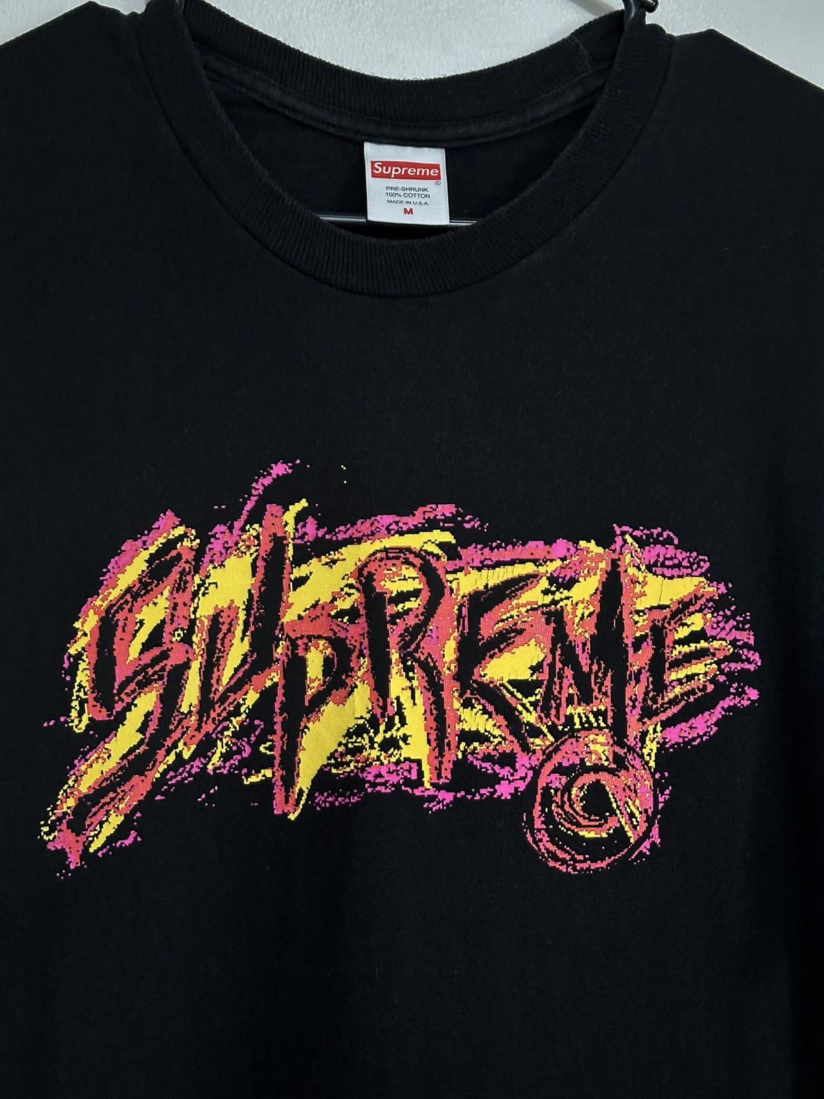 Supreme Supreme Scratch Tee Size US M / EU 48-50 / 2 - 2 Thumbnail