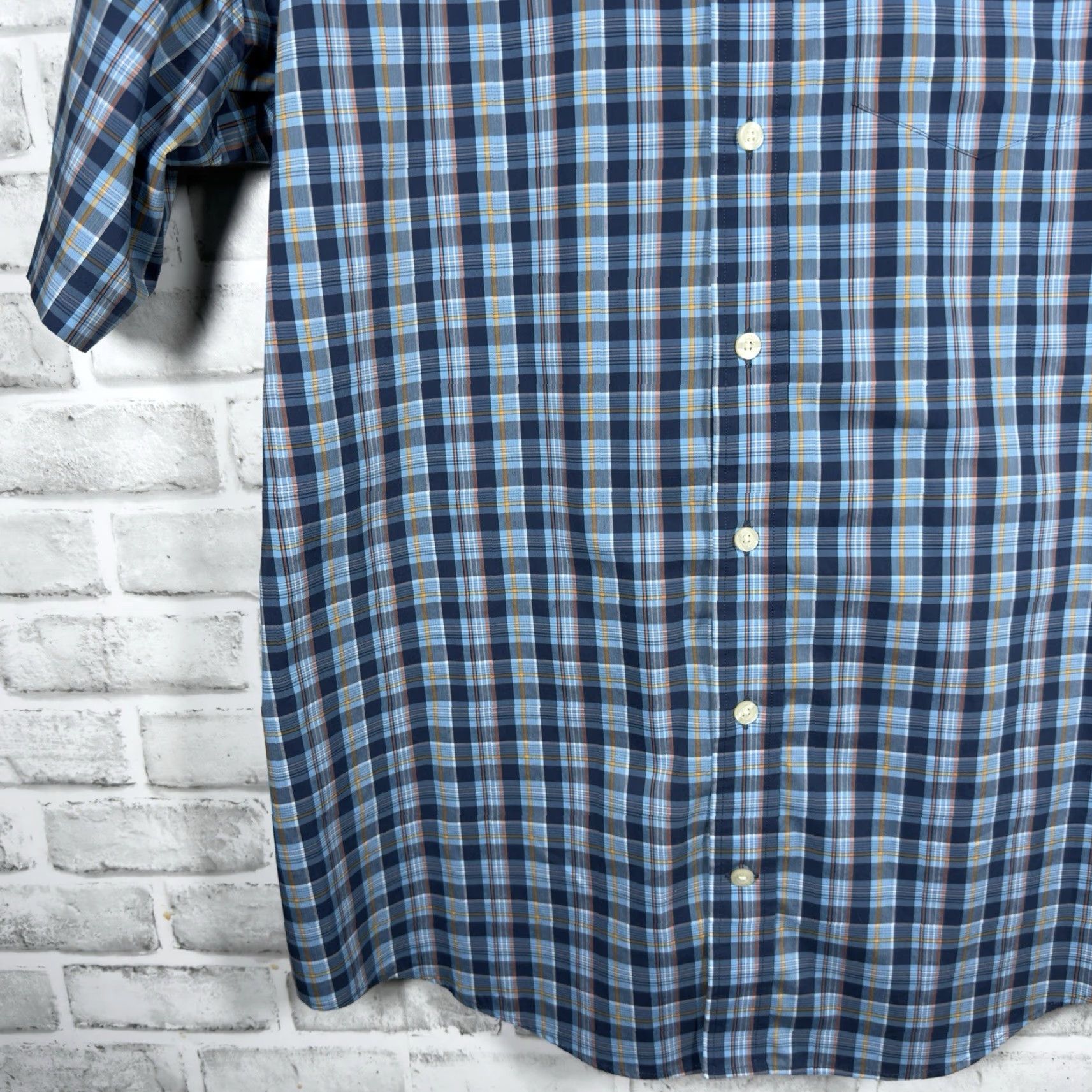 CO Duluth Trading Co Plaid Short Sleeve Button-Down Shirt Mens LT Big & Tall Multicolor Size US L / EU 52-54 / 3 - 3 Thumbnail