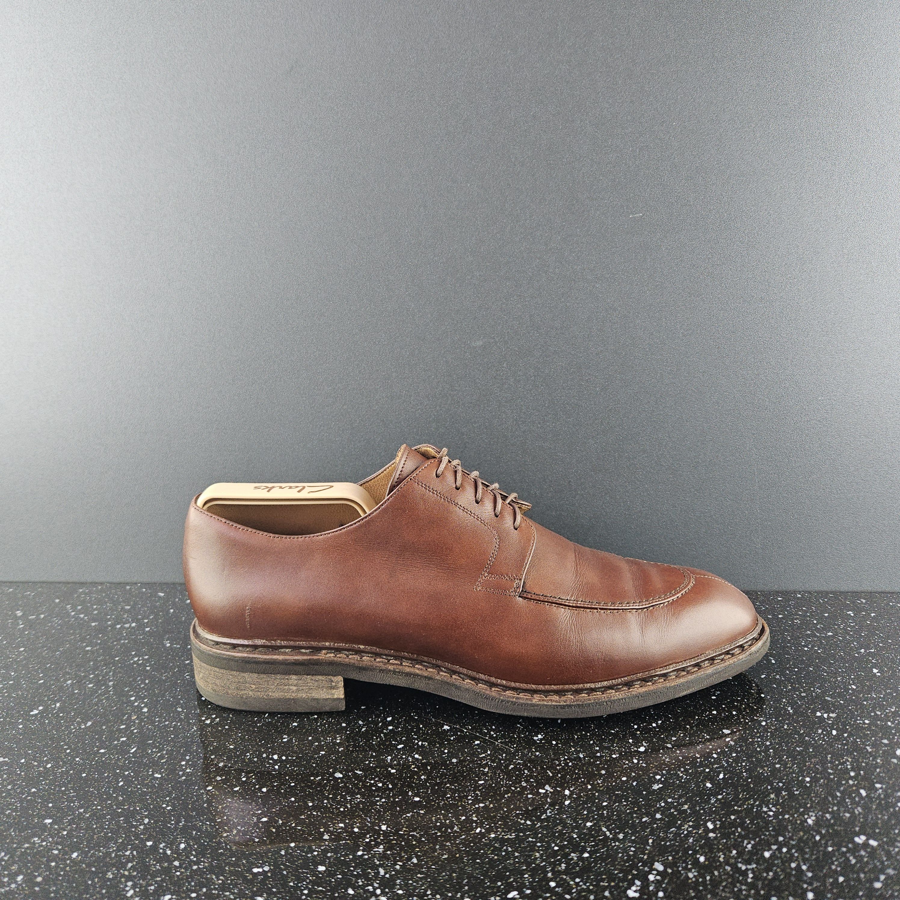 image of Paraboot Avignon Brown Leather Shoes, Men's (Size 9)