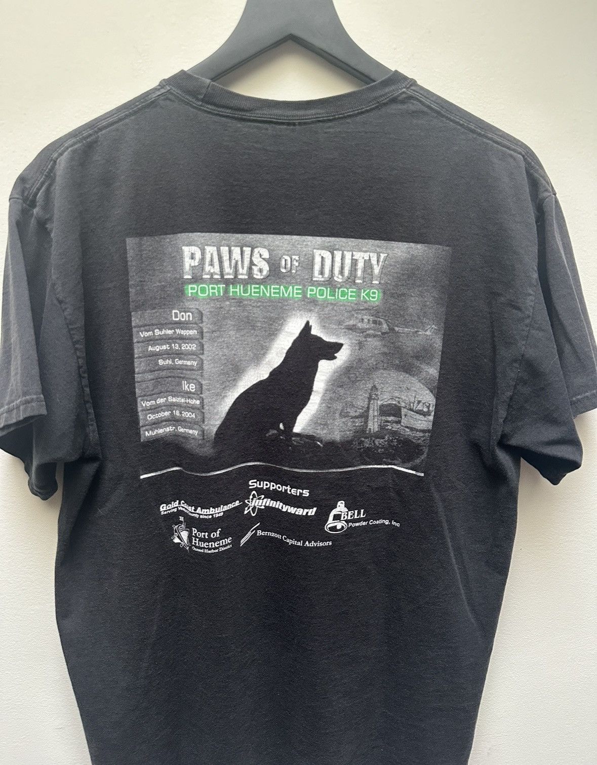 Other Vintage Y2K Paws of Duty Parody T-Shirt Size US L / EU 52-54 / 3 - 3 Thumbnail