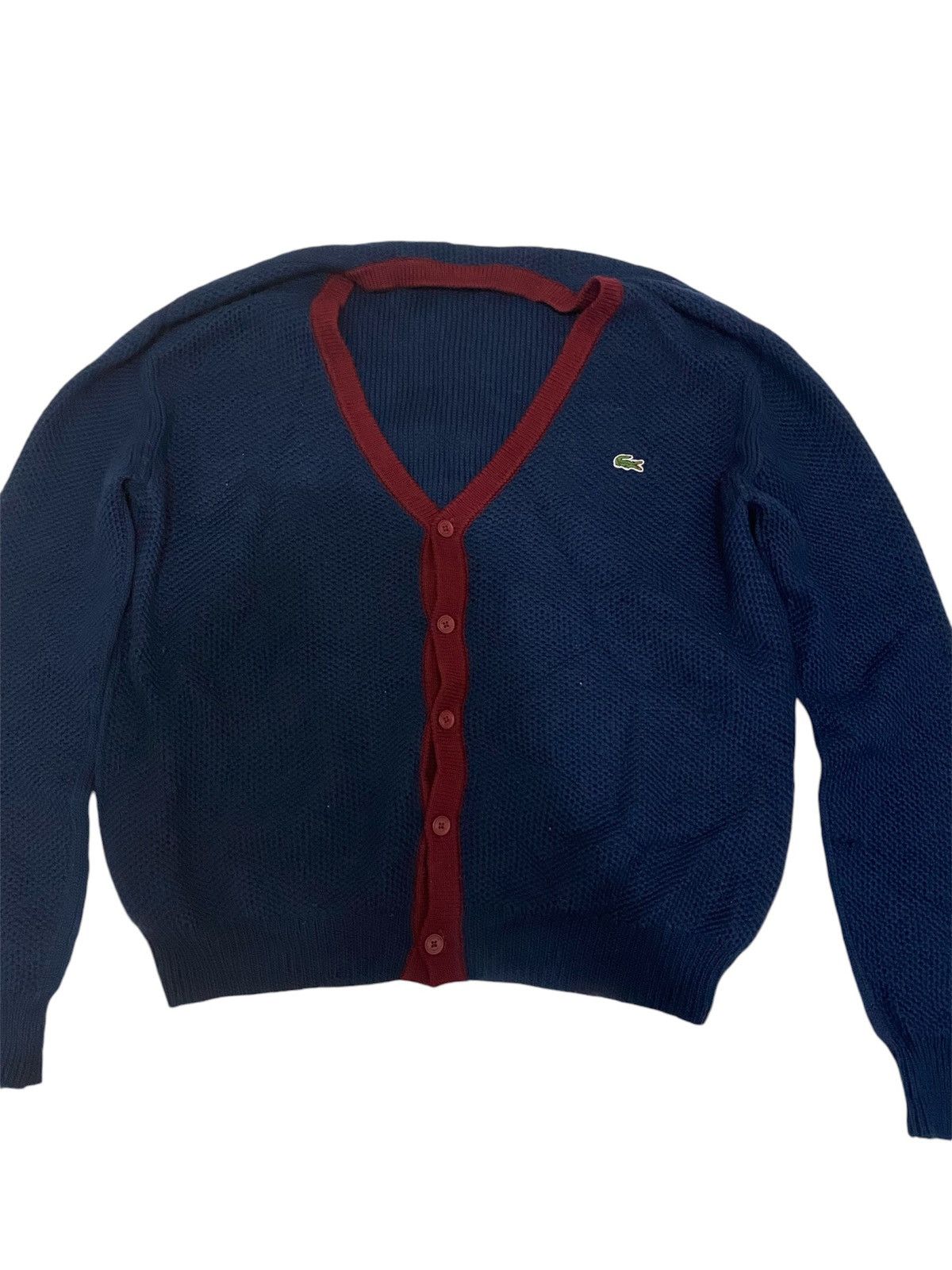 Lacoste 🔥Lacoste Cardigan Knitwear Button Ups Jacket Size US M / EU 48-50 / 2 - 3 Thumbnail