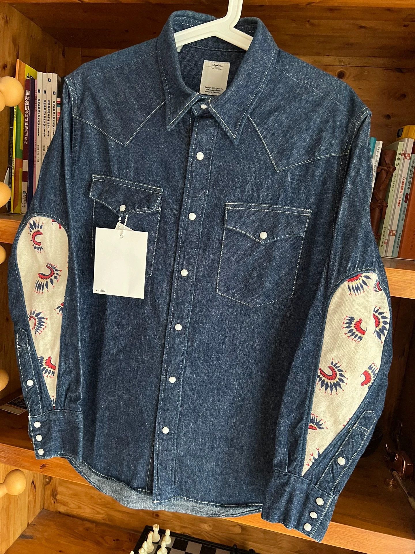 Visvim visvim 15aw Indian Drop Denim Shirt Size 1 Size US S / EU 44-46 / 1 - 3 Thumbnail
