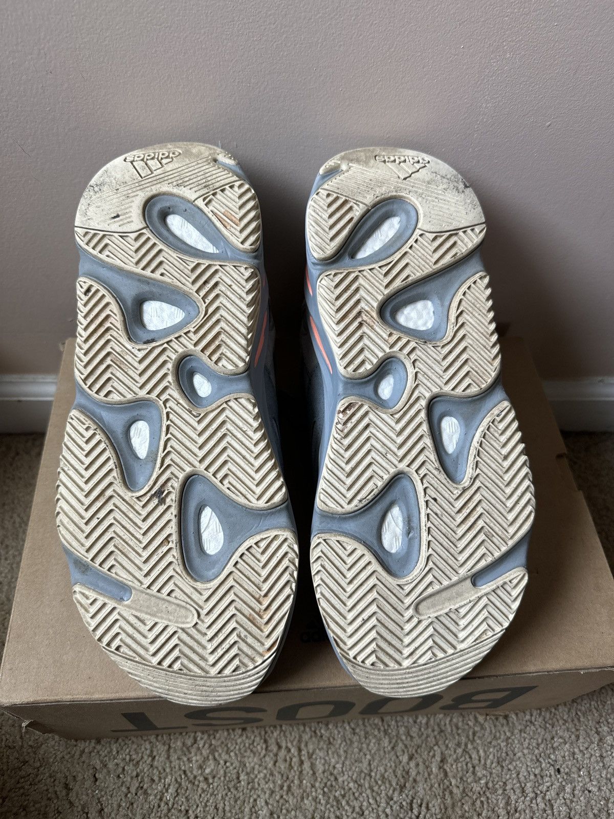 Adidas × Kanye West Adidas yeezy boost 700 inertia Size US 10.5 / EU 43-44 - 6 Thumbnail