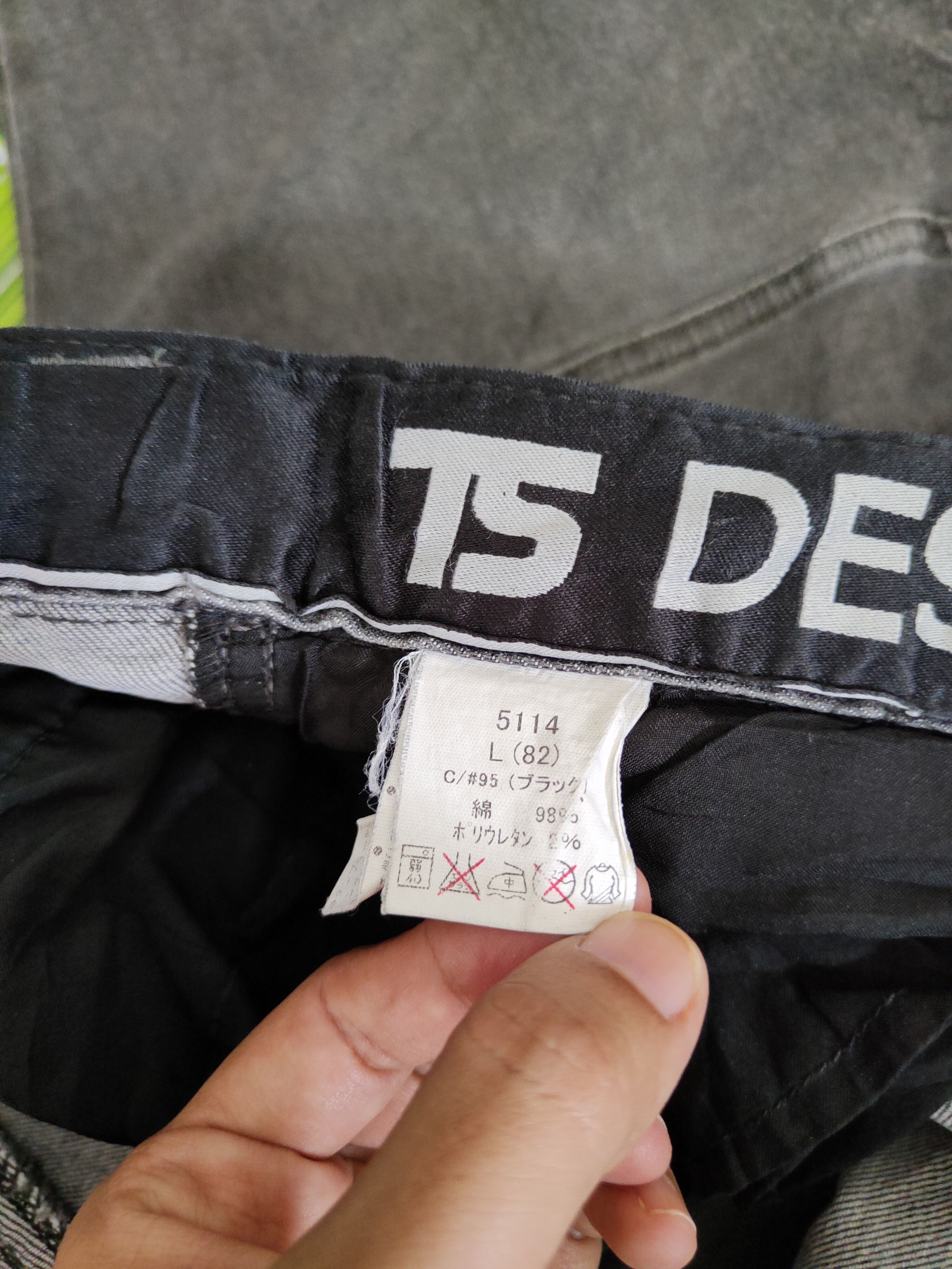 Japanese Brand TS Design Black Multipocket Tactical Denim #S1274 Size US 32 / EU 48 - 15 Thumbnail