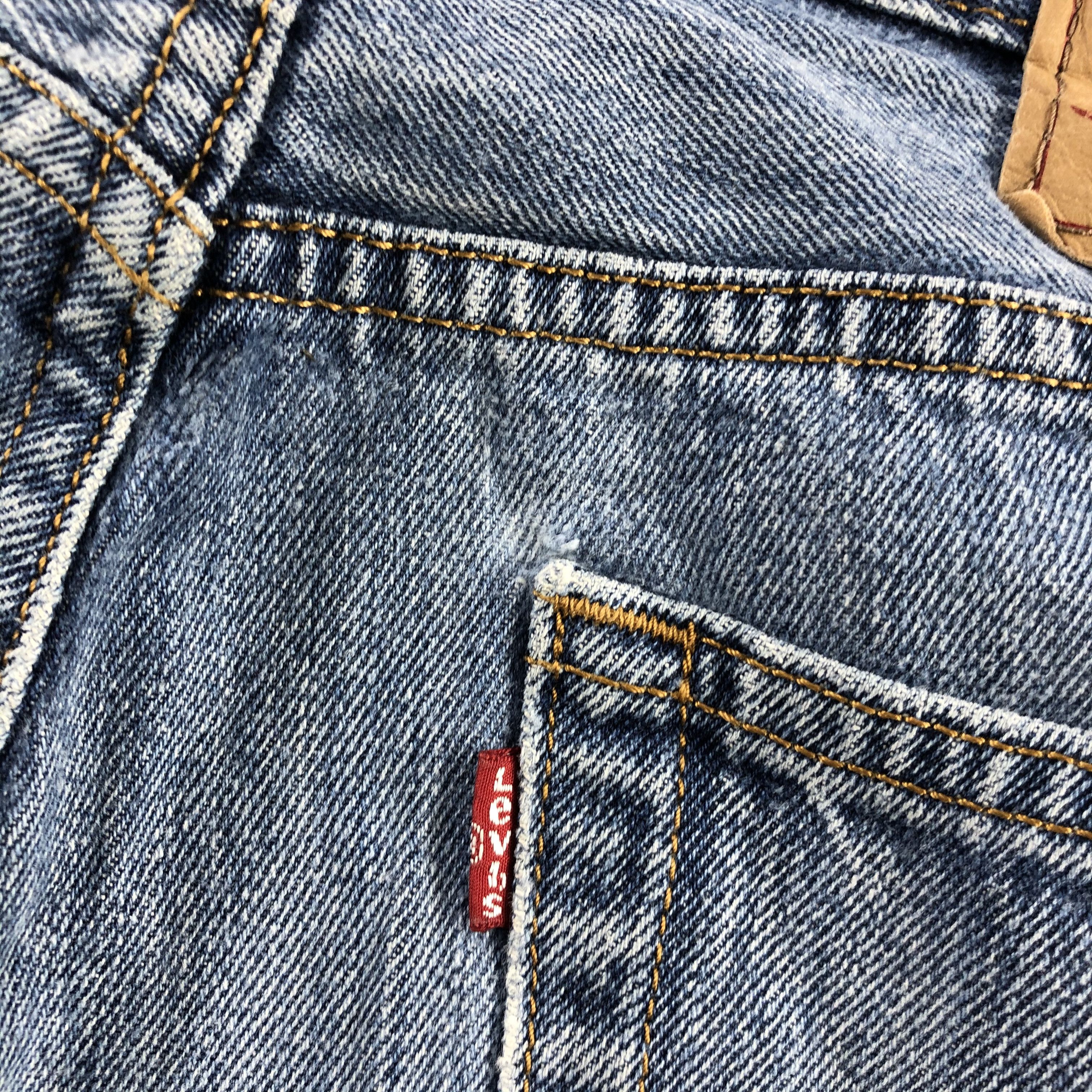 Levi's Vintage Blue Wash Levis 501 Jeans-JM3043 Size US 30 / EU 46 - 6 Thumbnail