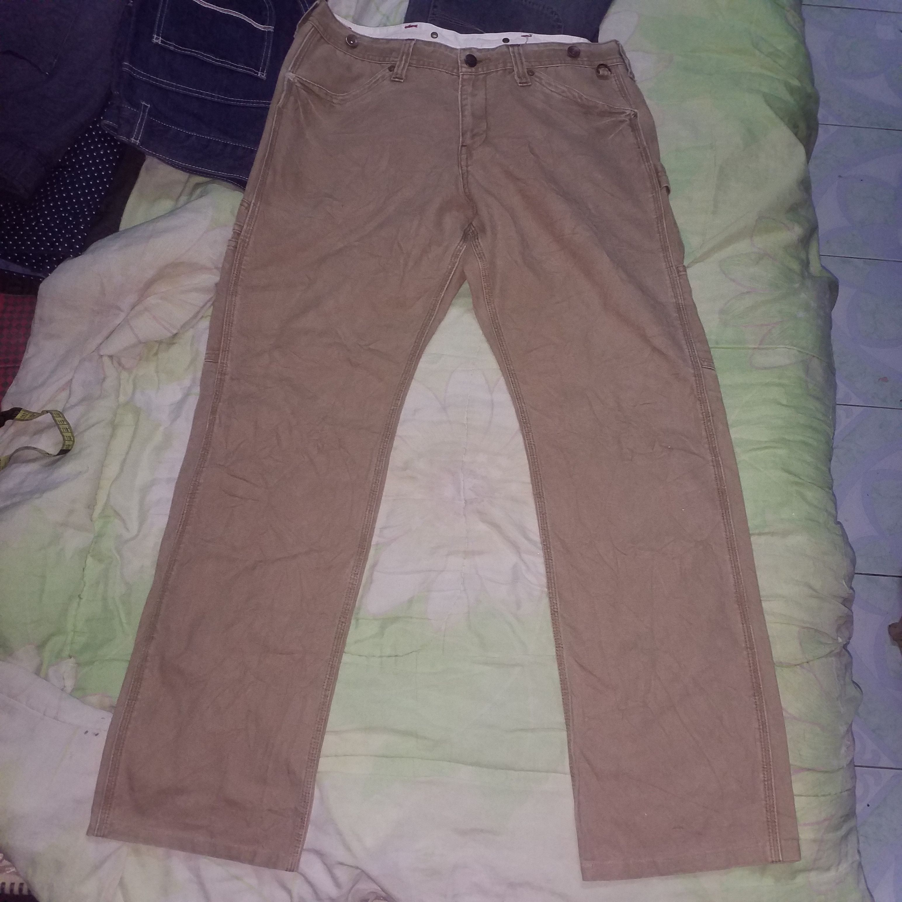 Dickies DICKIES CARPENTER BUCKLE BACK RARE DESIGN SIZE 34 Size US 34 / EU 50 - 1 Thumbnail